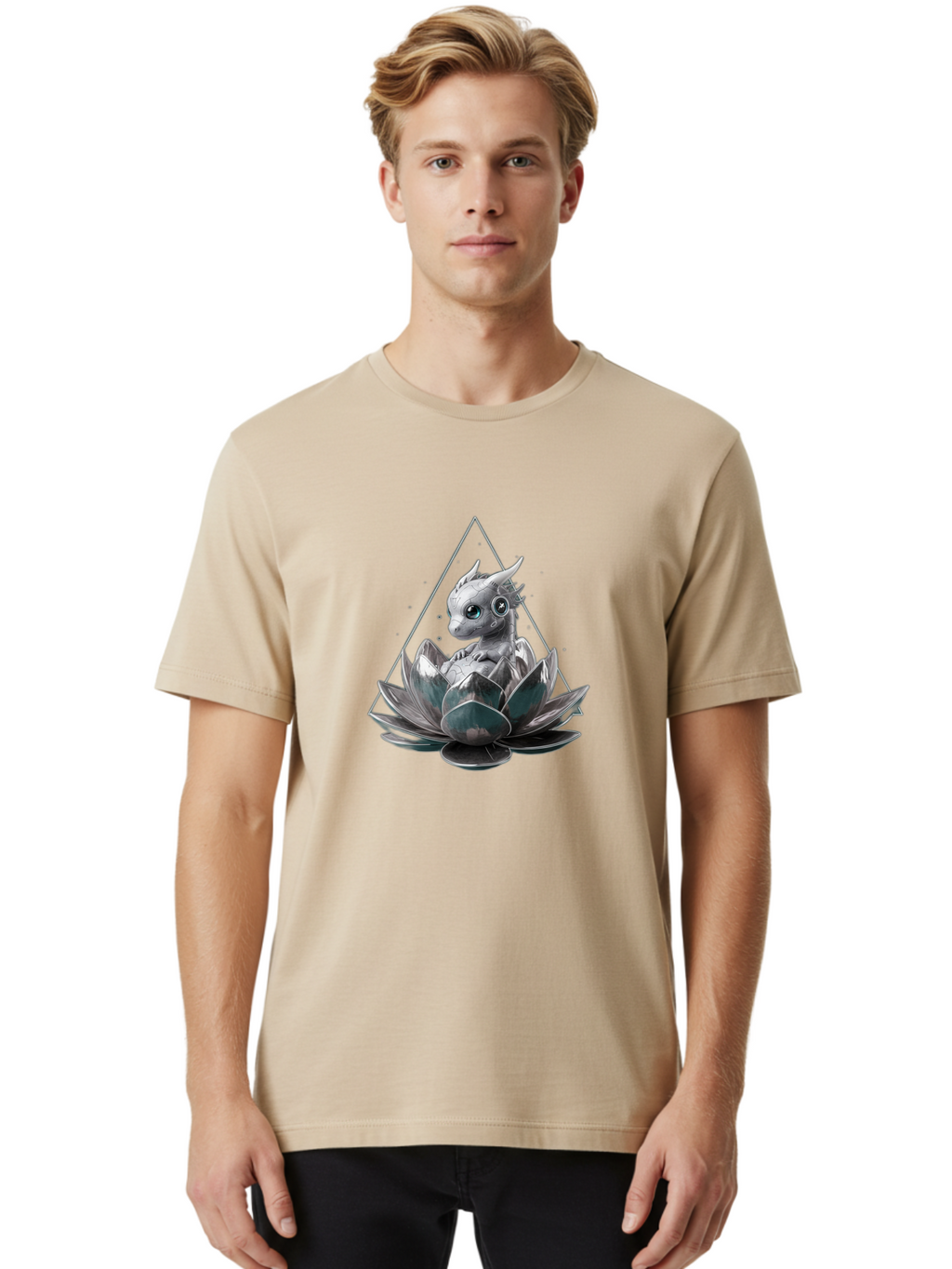 Metallic-Dragon-In-Lotus Men'S Graphic Tee, 100% Cotton, Comfortable Casual Summer Wear, Machine Washable, Vintage Camera, Old Camera, Antique Camera, Black Camera, Classic Photography, Photography Equipment, Nostalgic Device, Film Camera, Bak881