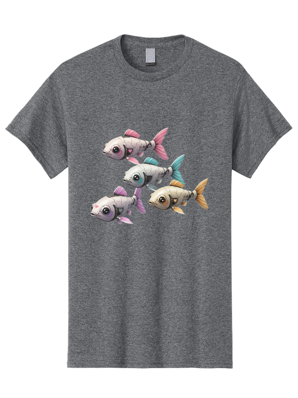 Metallic-Fish Men'S Graphic Tee, 100% Cotton, Comfortable Casual Summer Wear, Machine Washable, Vintage Camera, Old Camera, Antique Camera, Black Camera, Classic Photography, Photography Equipment, Nostalgic Device, Film Camera, Camera Art Bak883