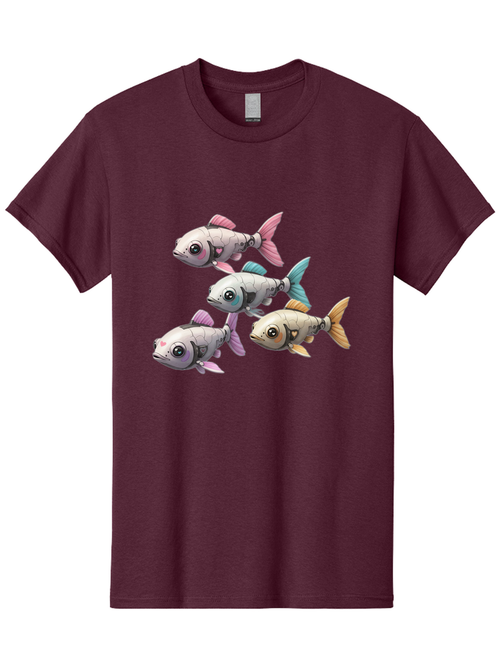 Metallic-Fish Men'S Graphic Tee, 100% Cotton, Comfortable Casual Summer Wear, Machine Washable, Vintage Camera, Old Camera, Antique Camera, Black Camera, Classic Photography, Photography Equipment, Nostalgic Device, Film Camera, Camera Art Bak883