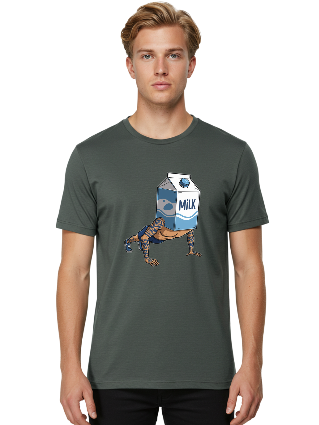Milk-2 Men'S Graphic Tee, 100% Cotton, Comfortable Casual Summer Wear, Machine Washable, Vintage Camera, Old Camera, Antique Camera, Black Camera, Classic Photography, Photography Equipment, Nostalgic Device, Film Camera, Camera Art Bak885