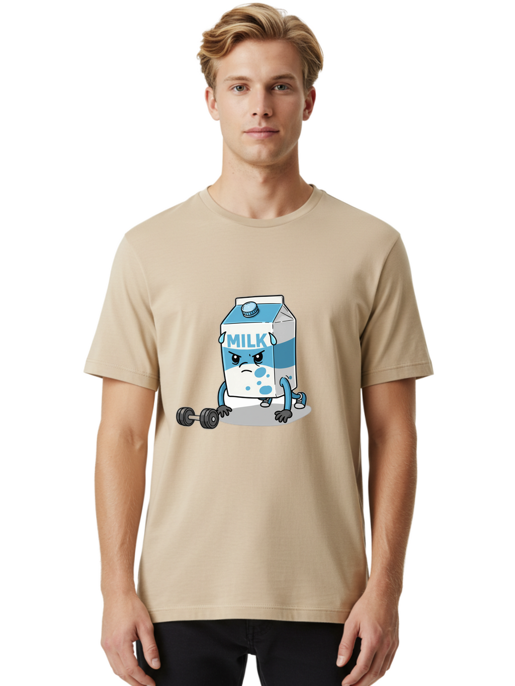 Milk Men'S Graphic Tee, 100% Cotton, Comfortable Casual Summer Wear, Machine Washable, Vintage Camera, Old Camera, Antique Camera, Black Camera, Classic Photography, Photography Equipment, Nostalgic Device, Film Camera, Camera Art Bak886