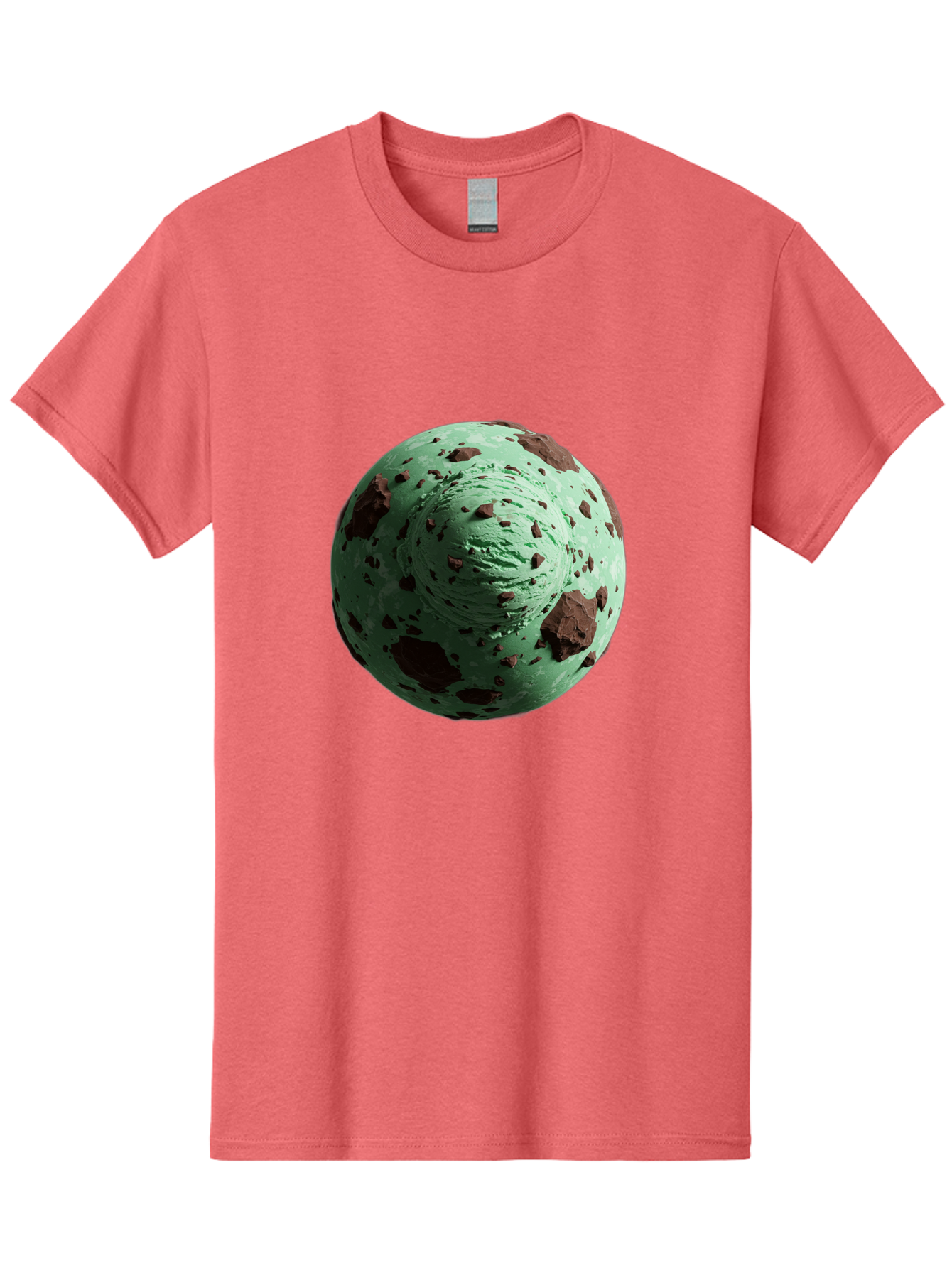 Mint-Chocolate-Chip-Ice-Cream Men'S Graphic Tee, 100% Cotton, Comfortable Casual Summer Wear, Machine Washable, Vintage Camera, Old Camera, Antique Camera, Black Camera, Classic Photography, Photography Equipment, Nostalgic Device, Bak887