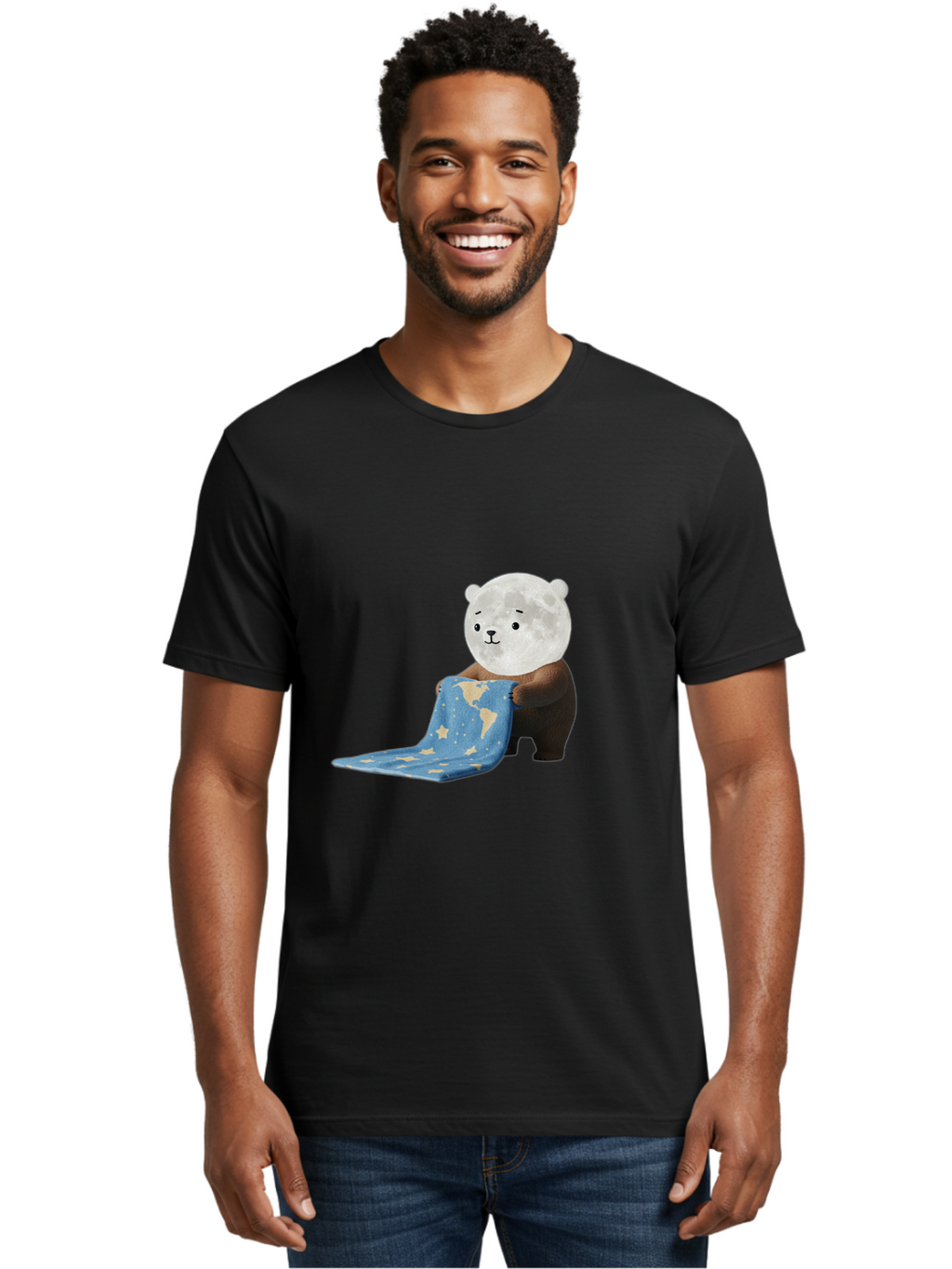 Moon-Bear Men'S Graphic Tee, 100% Cotton, Comfortable Casual Summer Wear, Machine Washable, Vintage Camera, Old Camera, Antique Camera, Black Camera, Classic Photography, Photography Equipment, Nostalgic Device, Film Camera, Camera Art Bak891