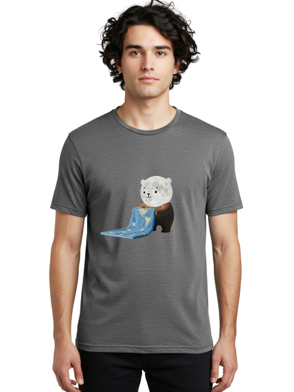 Moon-Bear Men'S Graphic Tee, 100% Cotton, Comfortable Casual Summer Wear, Machine Washable, Vintage Camera, Old Camera, Antique Camera, Black Camera, Classic Photography, Photography Equipment, Nostalgic Device, Film Camera, Camera Art Bak891