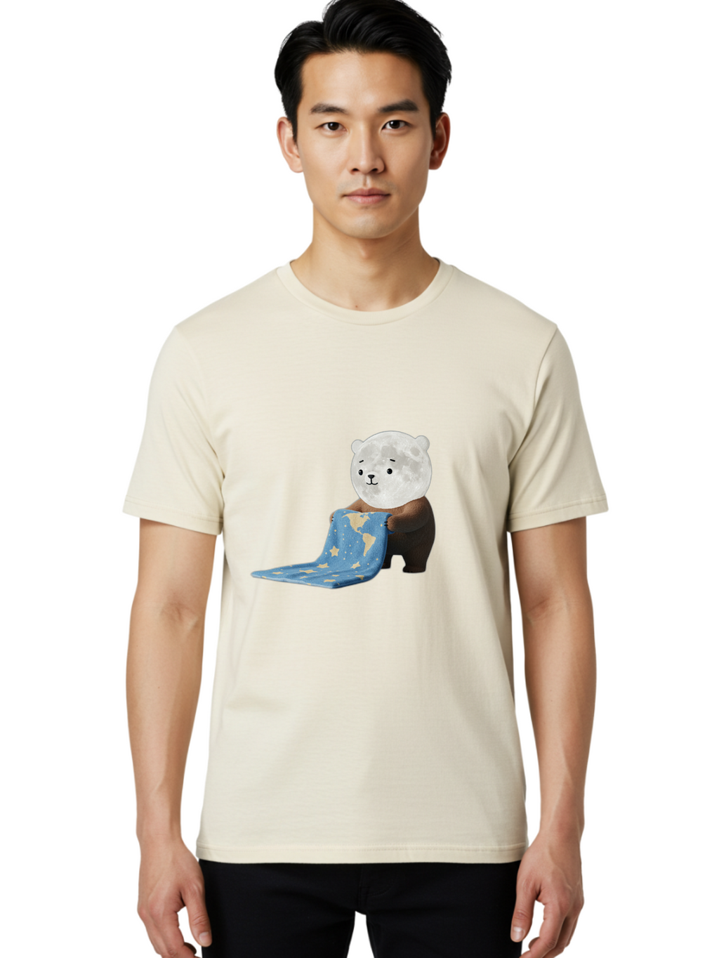Moon-Bear Men'S Graphic Tee, 100% Cotton, Comfortable Casual Summer Wear, Machine Washable, Vintage Camera, Old Camera, Antique Camera, Black Camera, Classic Photography, Photography Equipment, Nostalgic Device, Film Camera, Camera Art Bak891