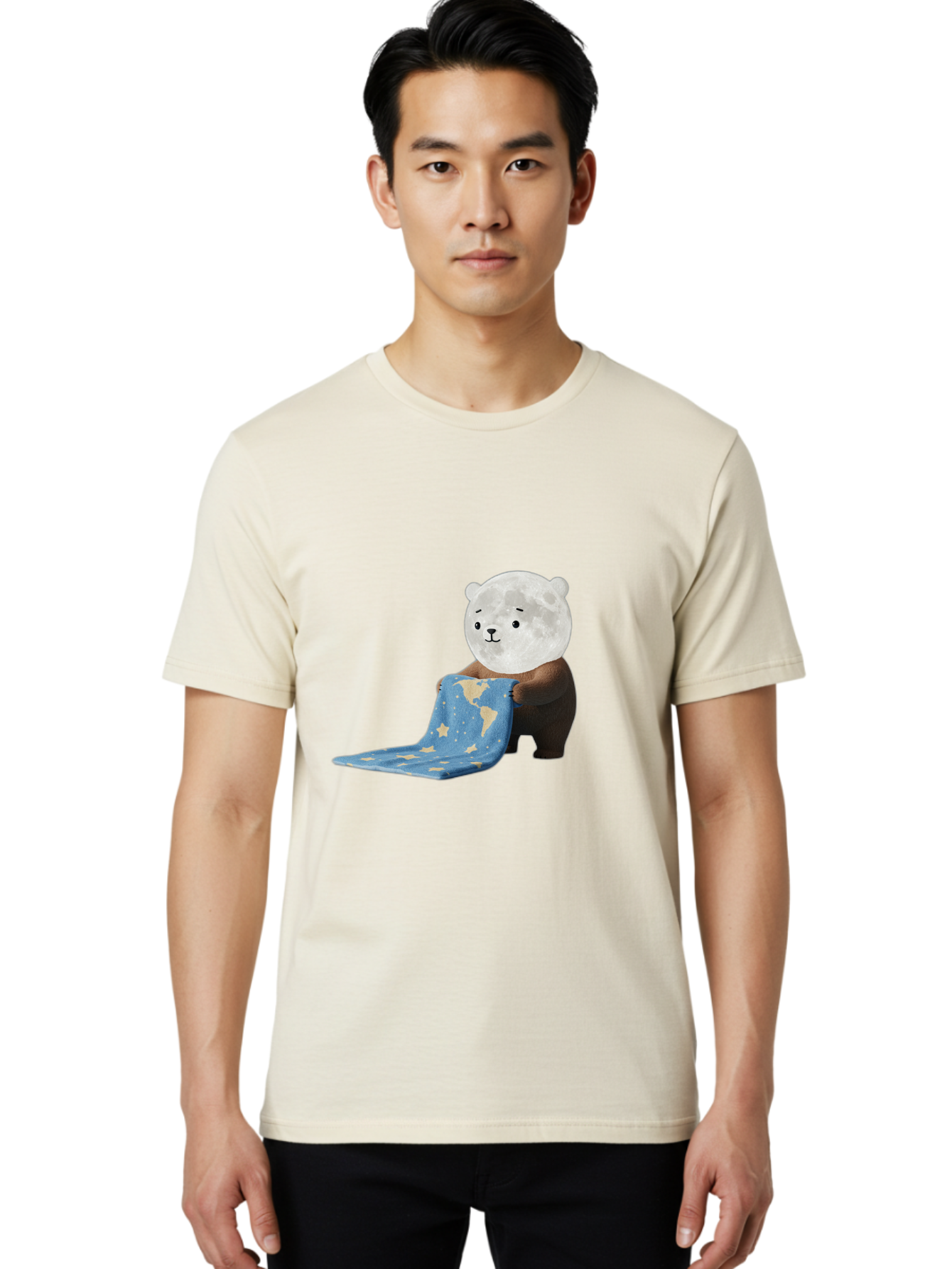 Moon-Bear Men'S Graphic Tee, 100% Cotton, Comfortable Casual Summer Wear, Machine Washable, Vintage Camera, Old Camera, Antique Camera, Black Camera, Classic Photography, Photography Equipment, Nostalgic Device, Film Camera, Camera Art Bak891