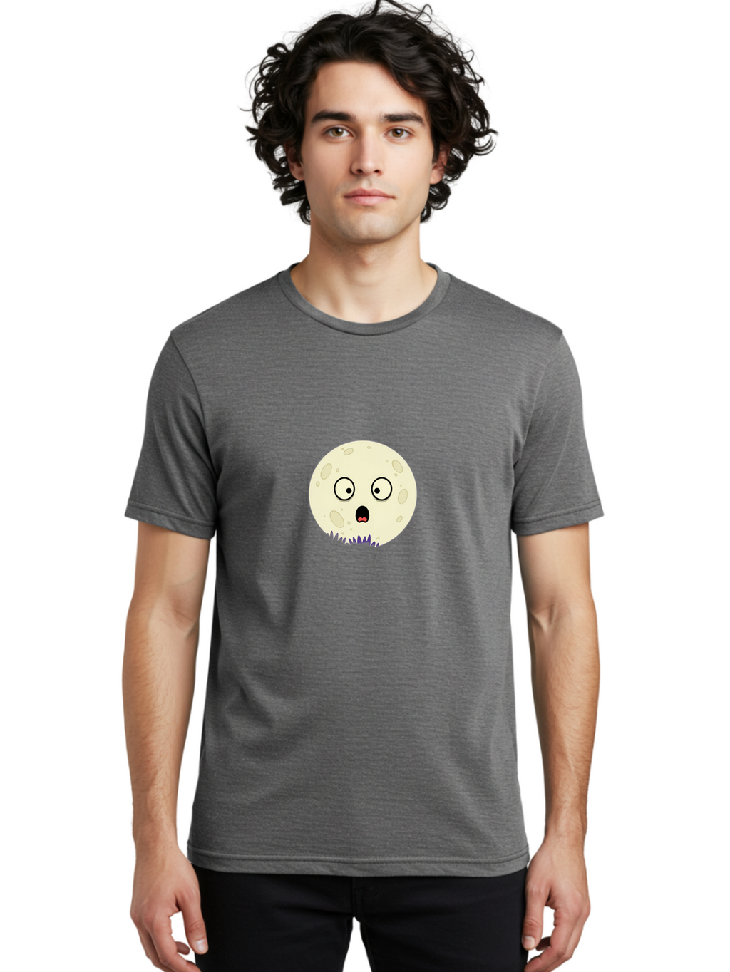 Moon-Character Men'S Graphic Tee, 100% Cotton, Comfortable Casual Summer Wear, Machine Washable, Vintage Camera, Old Camera, Antique Camera, Black Camera, Classic Photography, Photography Equipment, Nostalgic Device, Film Camera, Camera Art Bak892