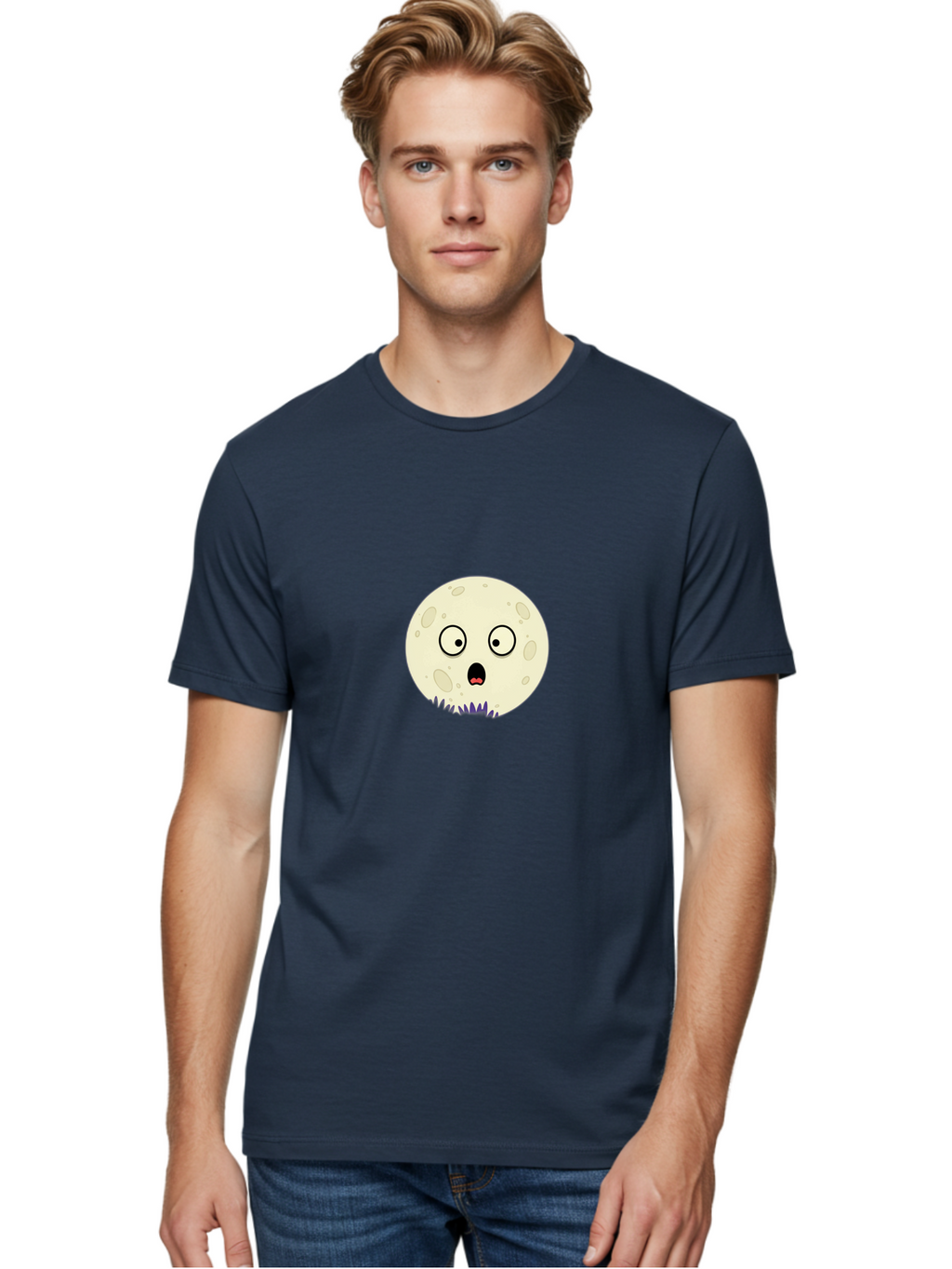 Moon-Character Men'S Graphic Tee, 100% Cotton, Comfortable Casual Summer Wear, Machine Washable, Vintage Camera, Old Camera, Antique Camera, Black Camera, Classic Photography, Photography Equipment, Nostalgic Device, Film Camera, Camera Art Bak892