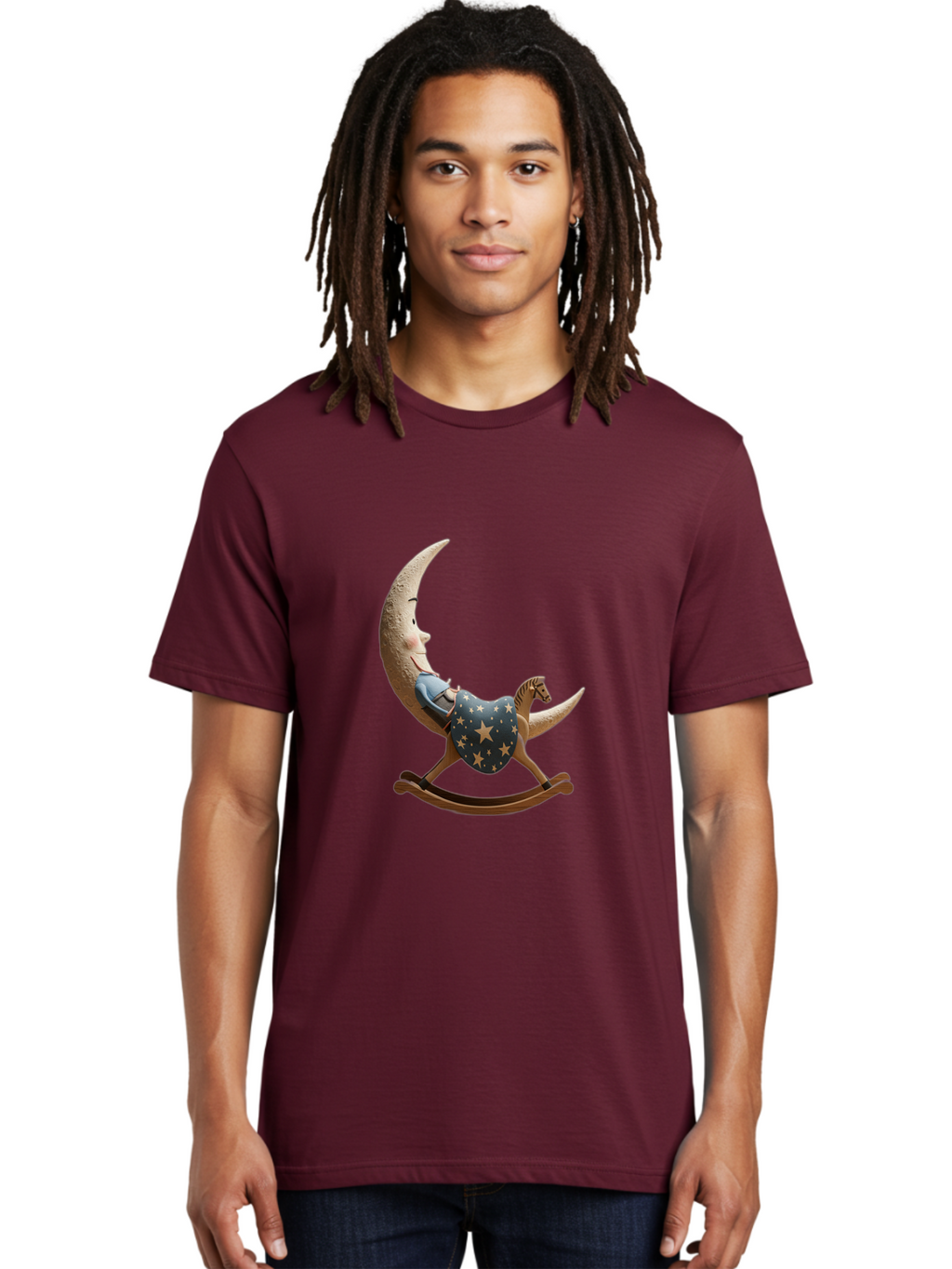 Moon-Child-Rocking-Horse Men'S Graphic Tee, 100% Cotton, Comfortable Casual Summer Wear, Machine Washable, Vintage Camera, Old Camera, Antique Camera, Black Camera, Classic Photography, Photography Equipment, Nostalgic Device, Film Camera, Bak893