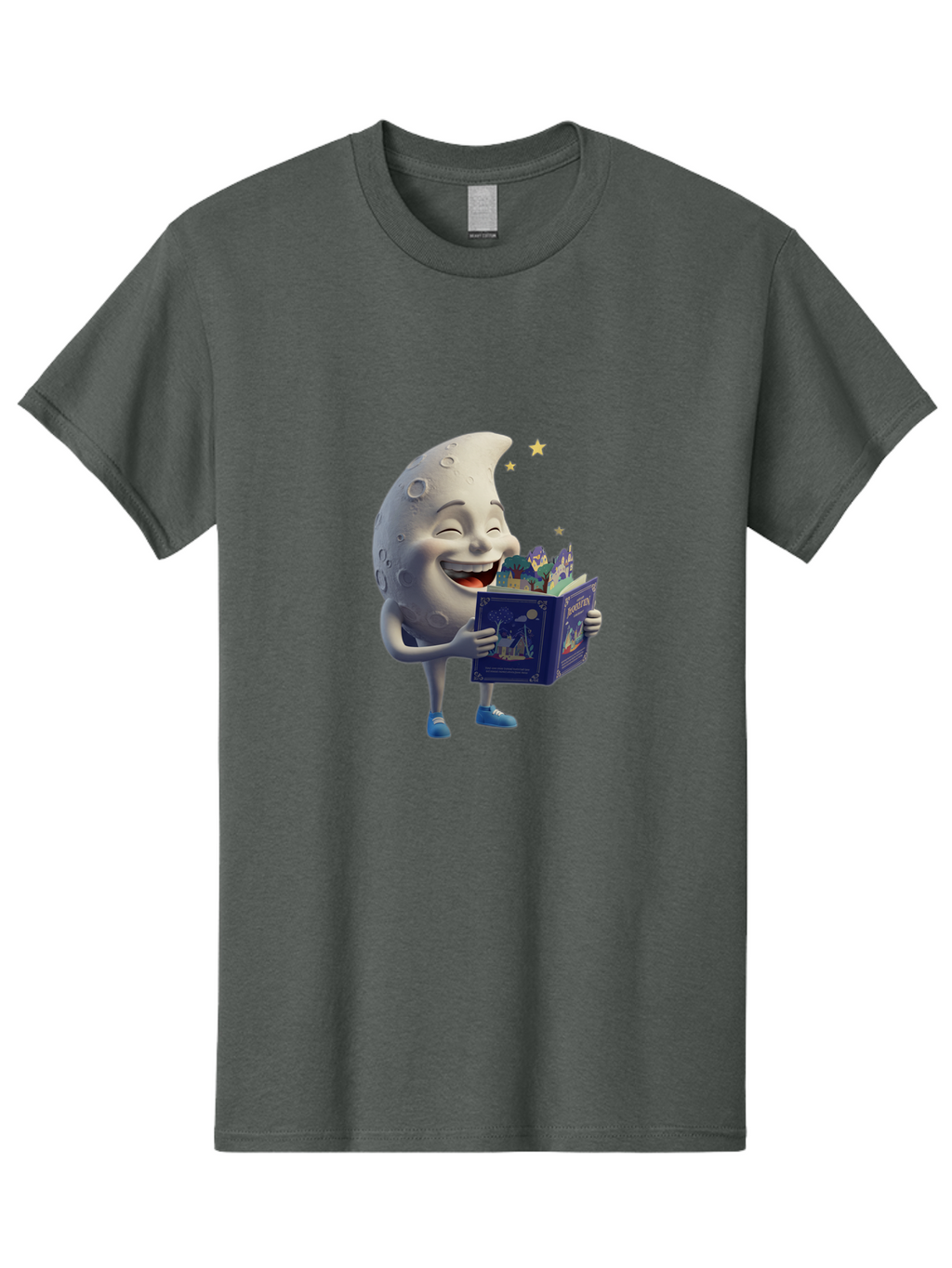 Moon-Reading-Adventure Men'S Graphic Tee, 100% Cotton, Comfortable Casual Summer Wear, Machine Washable, Vintage Camera, Old Camera, Antique Camera, Black Camera, Classic Photography, Photography Equipment, Nostalgic Device, Film Camera, Bak895