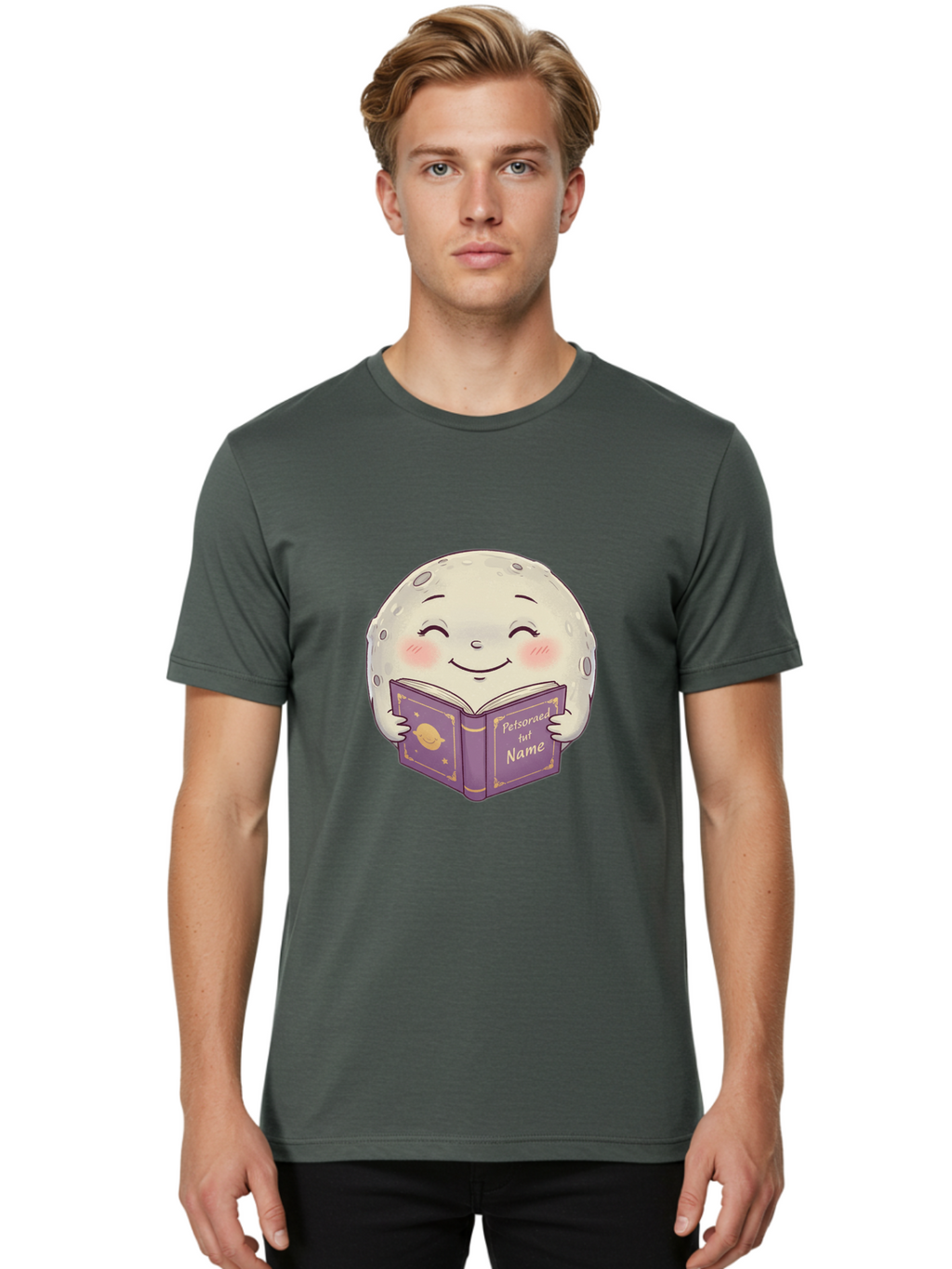Moon-Reading Men'S Graphic Tee, 100% Cotton, Comfortable Casual Summer Wear, Machine Washable, Vintage Camera, Old Camera, Antique Camera, Black Camera, Classic Photography, Photography Equipment, Nostalgic Device, Film Camera, Camera Art Bak897
