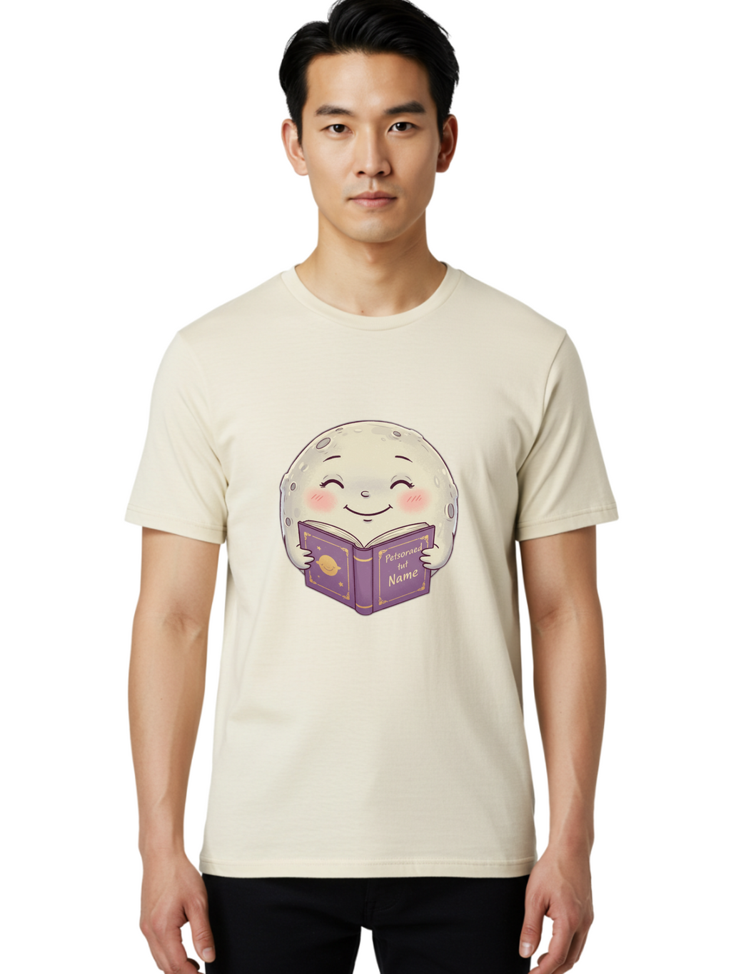 Moon-Reading Men'S Graphic Tee, 100% Cotton, Comfortable Casual Summer Wear, Machine Washable, Vintage Camera, Old Camera, Antique Camera, Black Camera, Classic Photography, Photography Equipment, Nostalgic Device, Film Camera, Camera Art Bak897