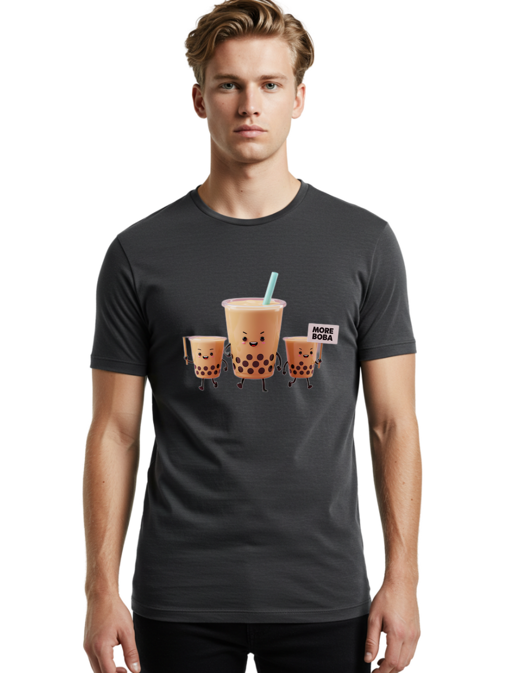 More-Boba Men'S Graphic Tee, 100% Cotton, Comfortable Casual Summer Wear, Machine Washable, Vintage Camera, Old Camera, Antique Camera, Black Camera, Classic Photography, Photography Equipment, Nostalgic Device, Film Camera, Camera Art Bak903