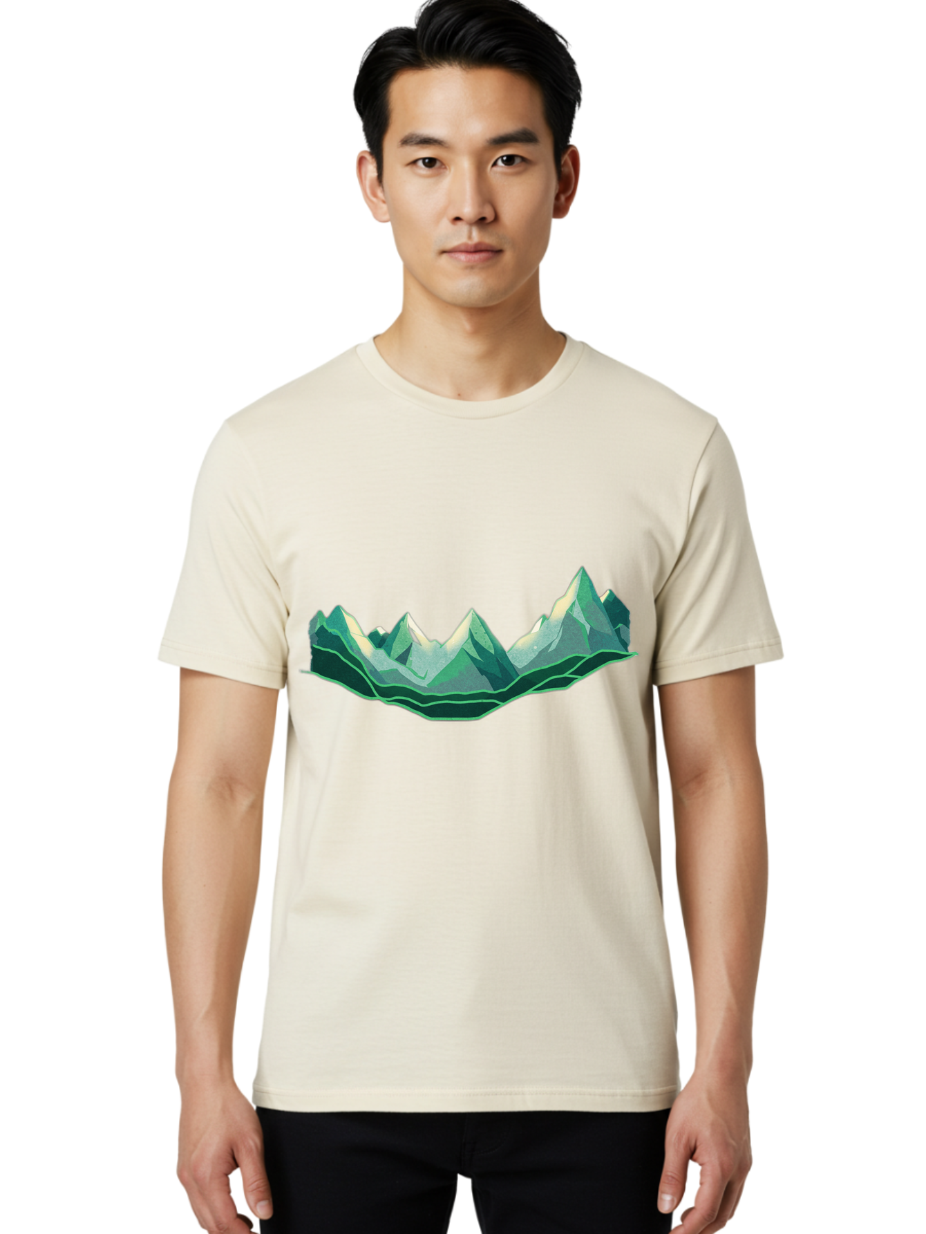 Mountain-Range Men'S Graphic Tee, 100% Cotton, Comfortable Casual Summer Wear, Machine Washable, Vintage Camera, Old Camera, Antique Camera, Black Camera, Classic Photography, Photography Equipment, Nostalgic Device, Film Camera, Camera Art Bak912