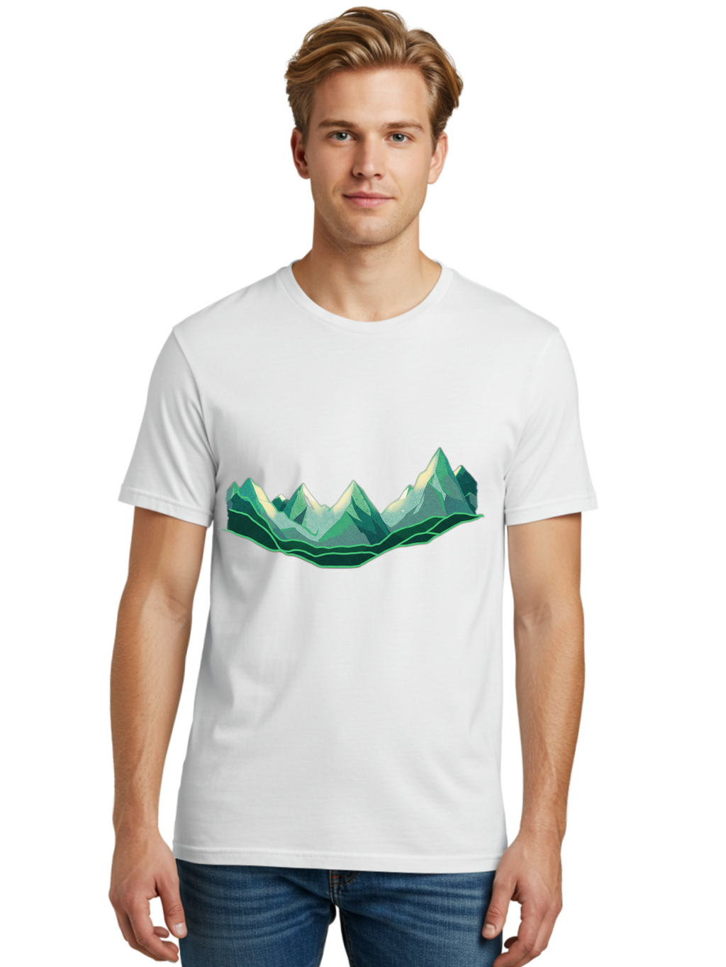 Mountain-Range Men'S Graphic Tee, 100% Cotton, Comfortable Casual Summer Wear, Machine Washable, Vintage Camera, Old Camera, Antique Camera, Black Camera, Classic Photography, Photography Equipment, Nostalgic Device, Film Camera, Camera Art Bak912