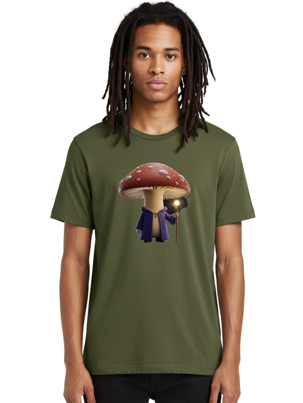 Mushroom-Wizard Men'S Graphic Tee, 100% Cotton, Comfortable Casual Summer Wear, Machine Washable, Vintage Camera, Old Camera, Antique Camera, Black Camera, Classic Photography, Photography Equipment, Nostalgic Device, Film Camera, Camera Art Bak921