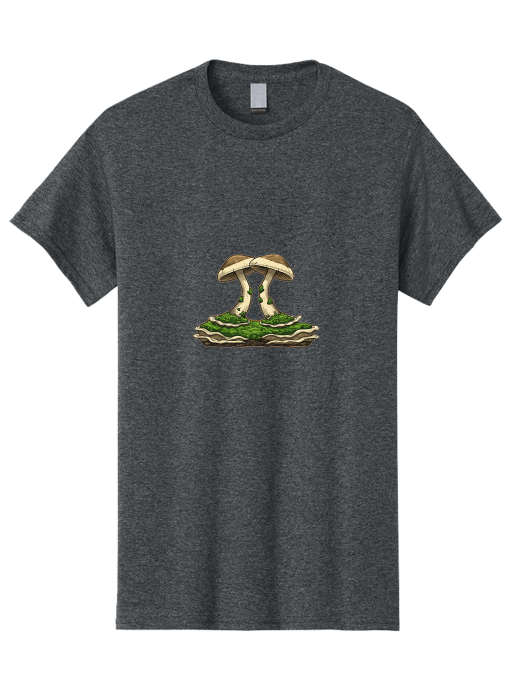 Mushrooms Men'S Graphic Tee, 100% Cotton, Comfortable Casual Summer Wear, Machine Washable, Vintage Camera, Old Camera, Antique Camera, Black Camera, Classic Photography, Photography Equipment, Nostalgic Device, Film Camera, Camera Art Bak922