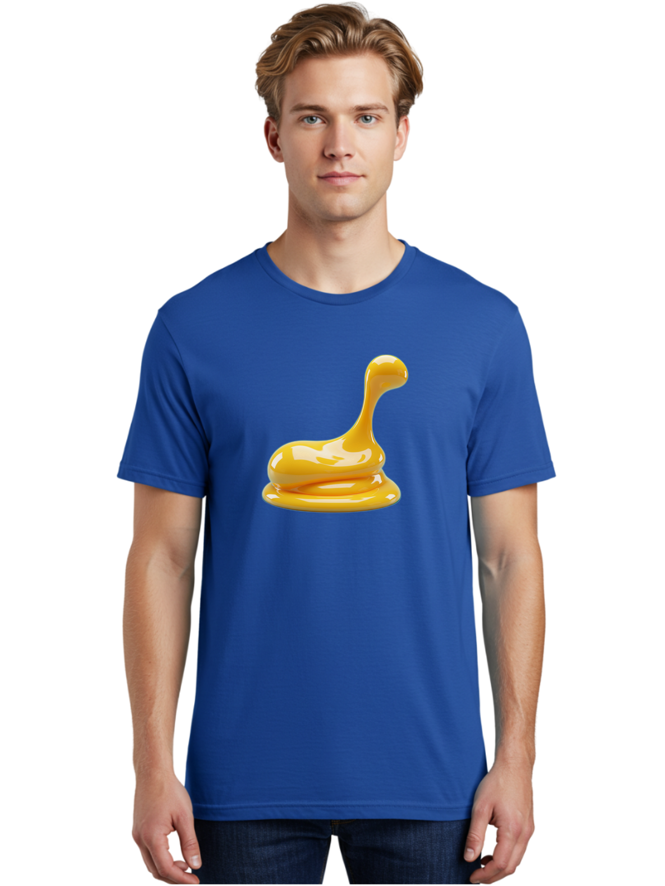 Mustard-Squirt Men'S Graphic Tee, 100% Cotton, Comfortable Casual Summer Wear, Machine Washable, Vintage Camera, Old Camera, Antique Camera, Black Camera, Classic Photography, Photography Equipment, Nostalgic Device, Film Camera, Camera Art Bak924