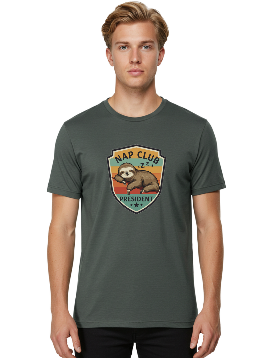 Nap-Club-President-3 Men'S Graphic Tee, 100% Cotton, Comfortable Casual Summer Wear, Machine Washable, Vintage Camera, Old Camera, Antique Camera, Black Camera, Classic Photography, Photography Equipment, Nostalgic Device, Film Camera, Bak929