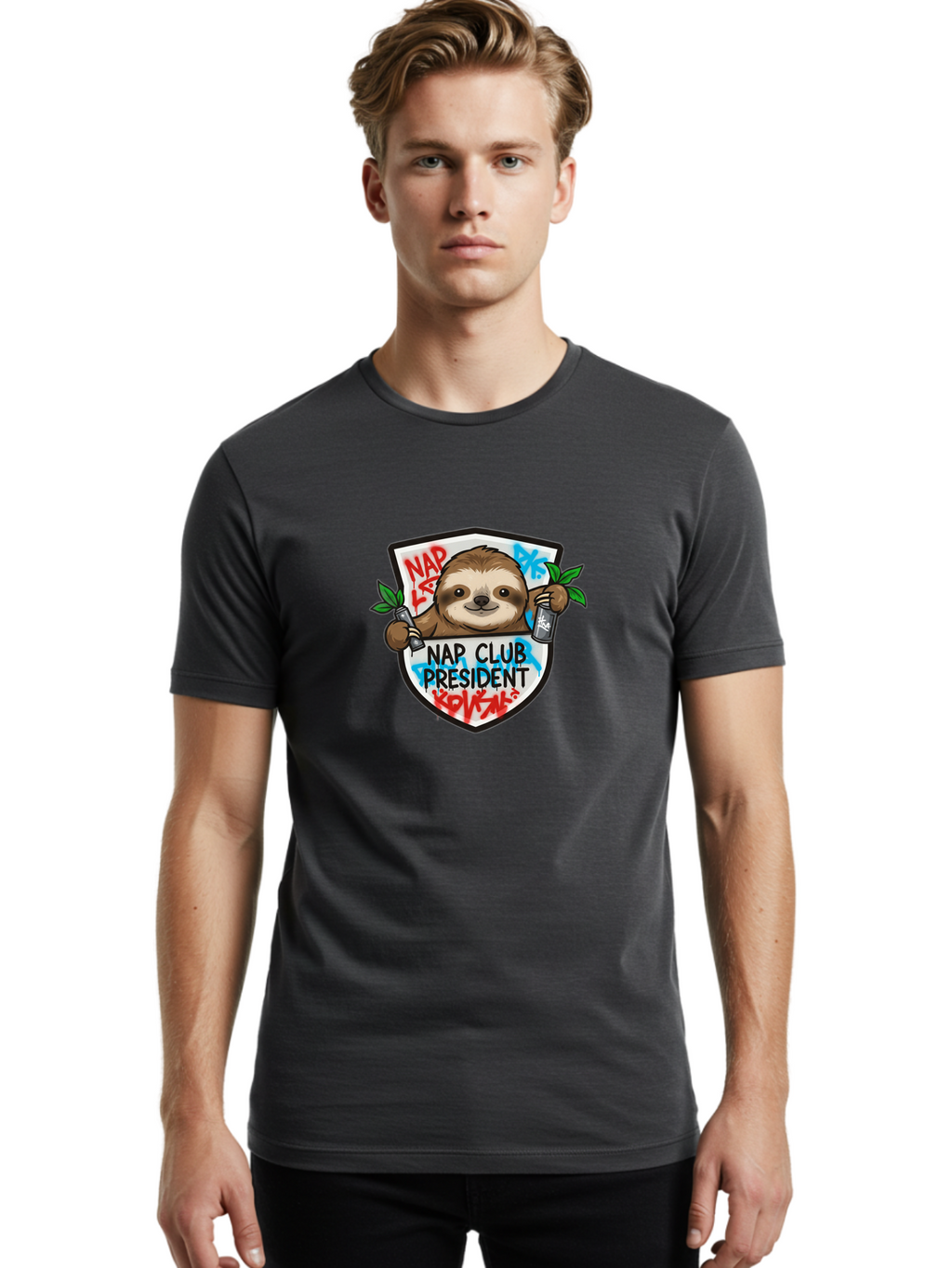 Nap-Club-President-5 Men'S Graphic Tee, 100% Cotton, Comfortable Casual Summer Wear, Machine Washable, Vintage Camera, Old Camera, Antique Camera, Black Camera, Classic Photography, Photography Equipment, Nostalgic Device, Film Camera, Bak931