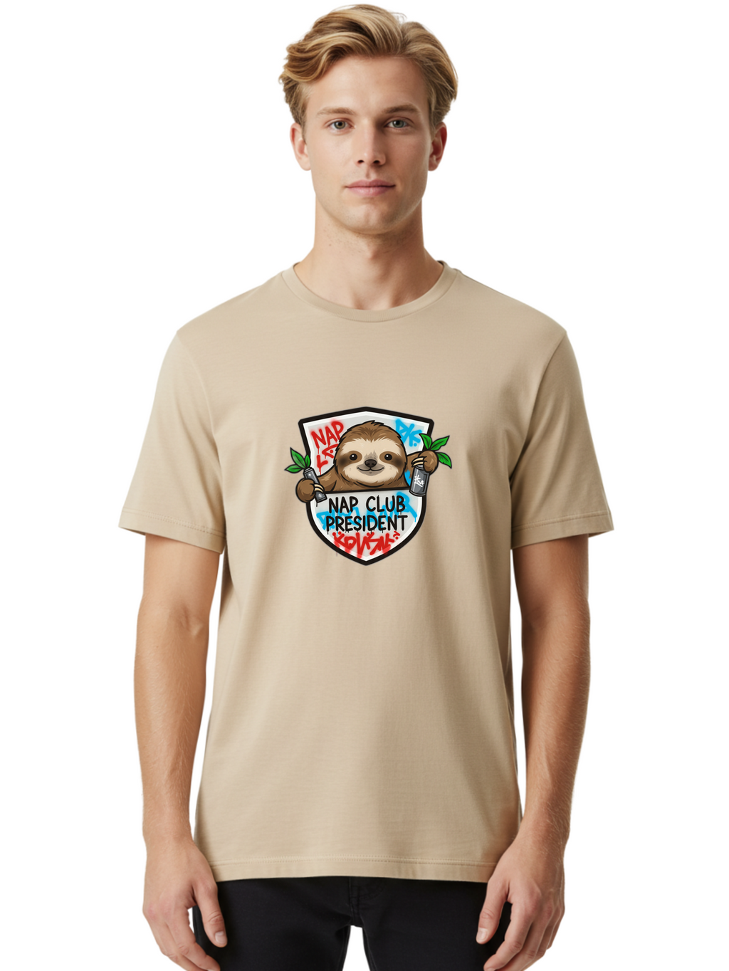 Nap-Club-President-5 Men'S Graphic Tee, 100% Cotton, Comfortable Casual Summer Wear, Machine Washable, Vintage Camera, Old Camera, Antique Camera, Black Camera, Classic Photography, Photography Equipment, Nostalgic Device, Film Camera, Bak931