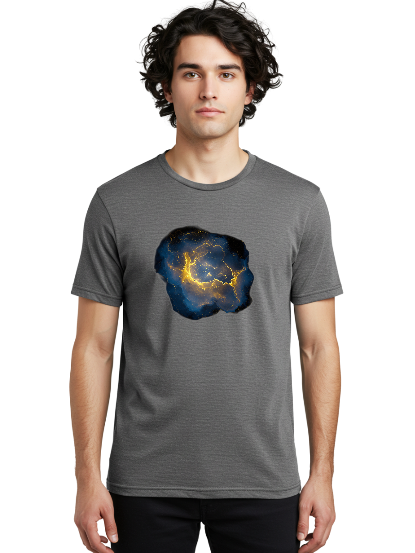 Nebula Men'S Graphic Tee, 100% Cotton, Comfortable Casual Summer Wear, Machine Washable, Vintage Camera, Old Camera, Antique Camera, Black Camera, Classic Photography, Photography Equipment, Nostalgic Device, Film Camera, Camera Art Bak937