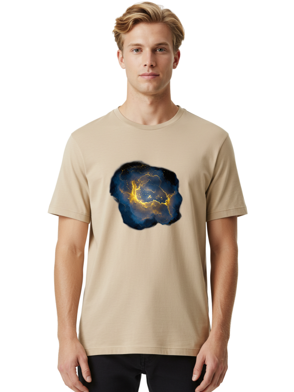 Nebula Men'S Graphic Tee, 100% Cotton, Comfortable Casual Summer Wear, Machine Washable, Vintage Camera, Old Camera, Antique Camera, Black Camera, Classic Photography, Photography Equipment, Nostalgic Device, Film Camera, Camera Art Bak937