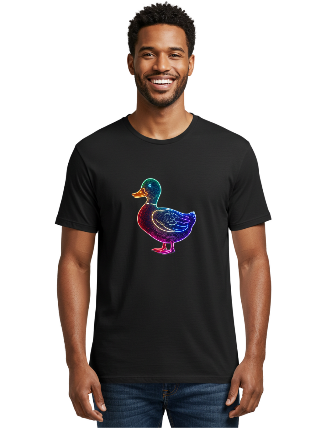 Neon-Duck Men'S Graphic Tee, 100% Cotton, Comfortable Casual Summer Wear, Machine Washable, Vintage Camera, Old Camera, Antique Camera, Black Camera, Classic Photography, Photography Equipment, Nostalgic Device, Film Camera, Camera Art Bak938