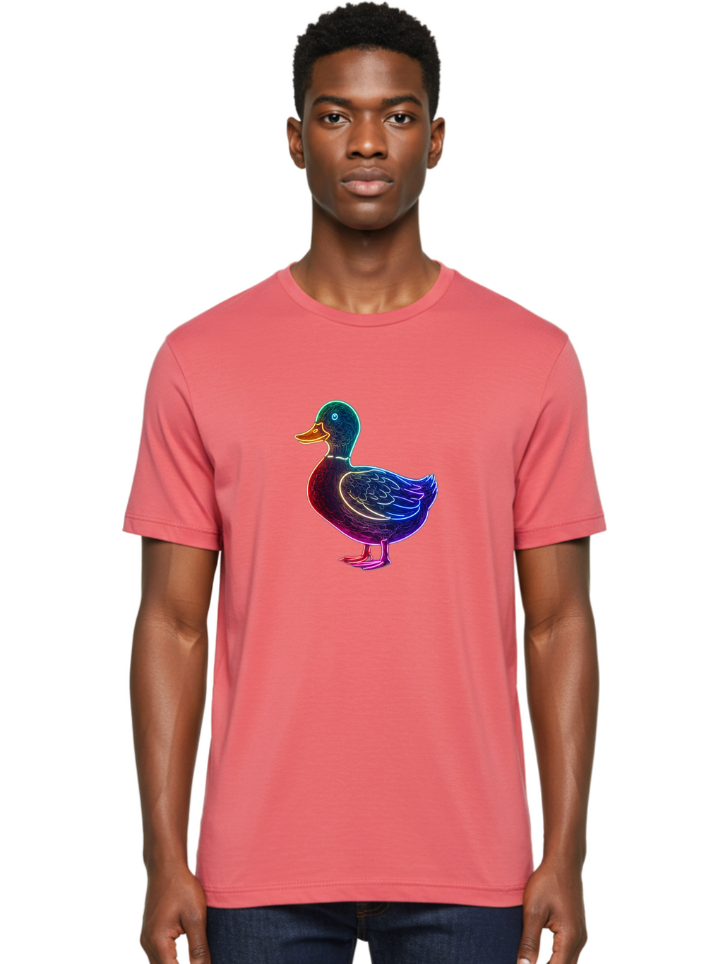 Neon-Duck Men'S Graphic Tee, 100% Cotton, Comfortable Casual Summer Wear, Machine Washable, Vintage Camera, Old Camera, Antique Camera, Black Camera, Classic Photography, Photography Equipment, Nostalgic Device, Film Camera, Camera Art Bak938
