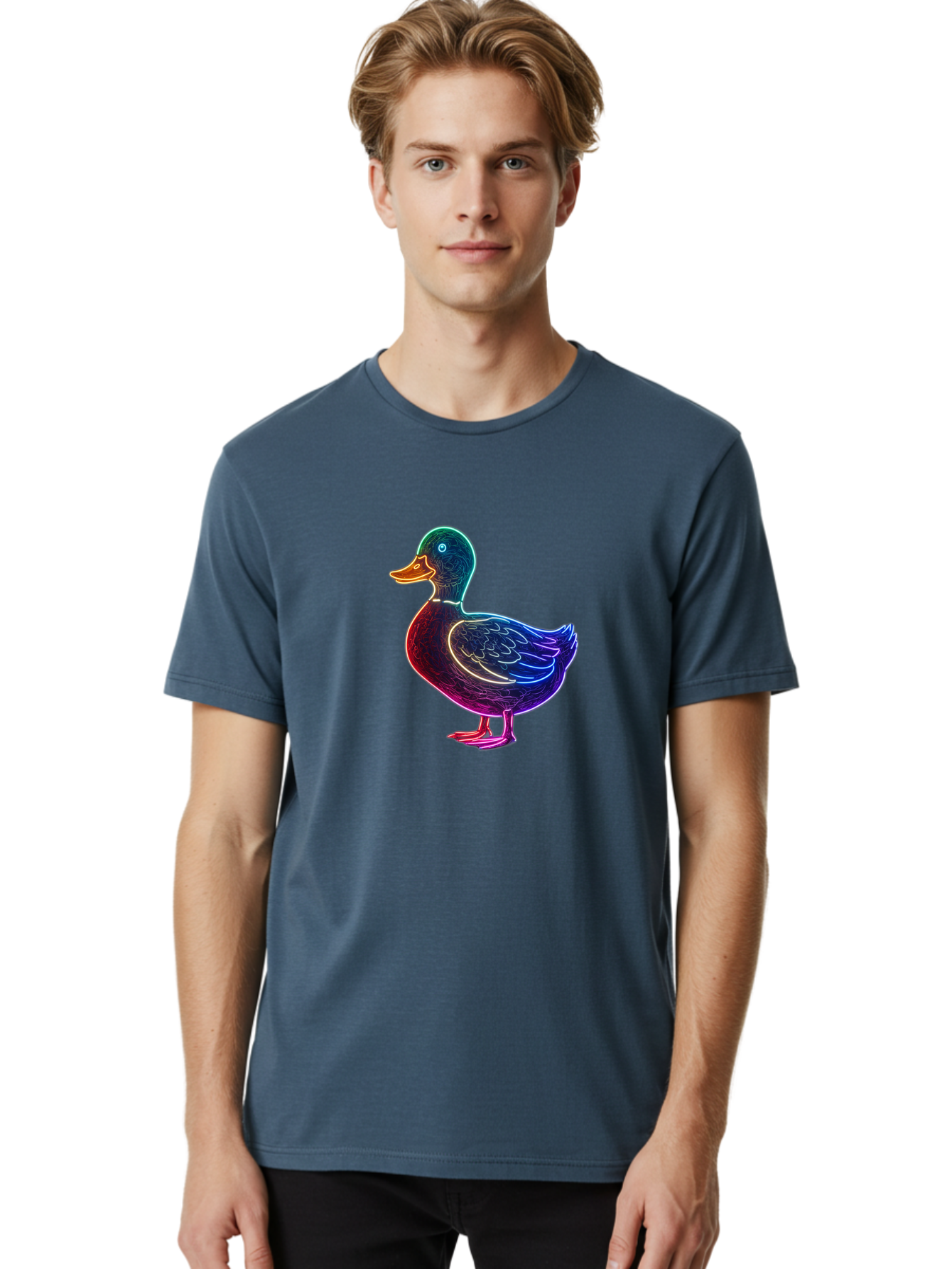 Neon-Duck Men'S Graphic Tee, 100% Cotton, Comfortable Casual Summer Wear, Machine Washable, Vintage Camera, Old Camera, Antique Camera, Black Camera, Classic Photography, Photography Equipment, Nostalgic Device, Film Camera, Camera Art Bak938