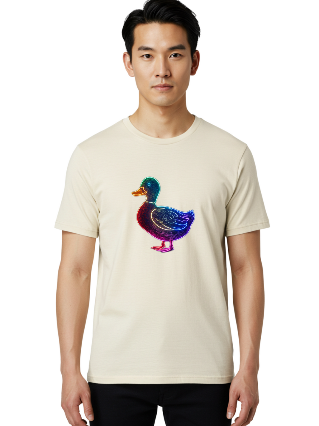 Neon-Duck Men'S Graphic Tee, 100% Cotton, Comfortable Casual Summer Wear, Machine Washable, Vintage Camera, Old Camera, Antique Camera, Black Camera, Classic Photography, Photography Equipment, Nostalgic Device, Film Camera, Camera Art Bak938