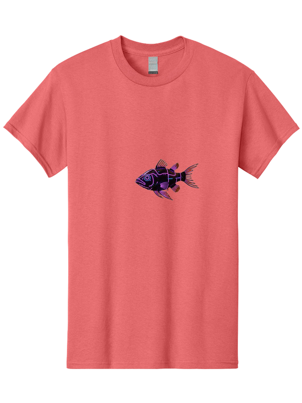 Neon-Fish Men'S Graphic Tee, 100% Cotton, Comfortable Casual Summer Wear, Machine Washable, Vintage Camera, Old Camera, Antique Camera, Black Camera, Classic Photography, Photography Equipment, Nostalgic Device, Film Camera, Camera Art Bak939