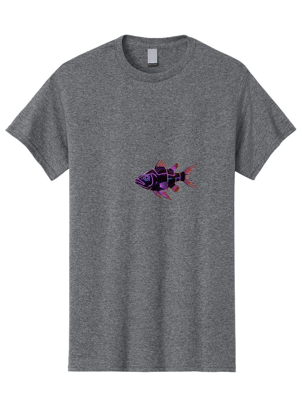 Neon-Fish Men'S Graphic Tee, 100% Cotton, Comfortable Casual Summer Wear, Machine Washable, Vintage Camera, Old Camera, Antique Camera, Black Camera, Classic Photography, Photography Equipment, Nostalgic Device, Film Camera, Camera Art Bak939