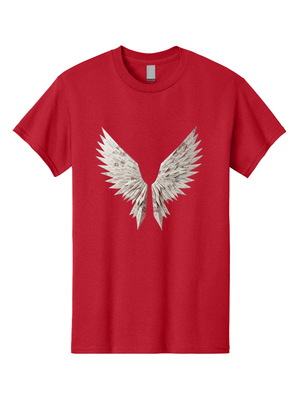 Newspaper-Wings Men'S Graphic Tee, 100% Cotton, Comfortable Casual Summer Wear, Machine Washable, Vintage Camera, Old Camera, Antique Camera, Black Camera, Classic Photography, Photography Equipment, Nostalgic Device, Film Camera, Camera Art Bak945