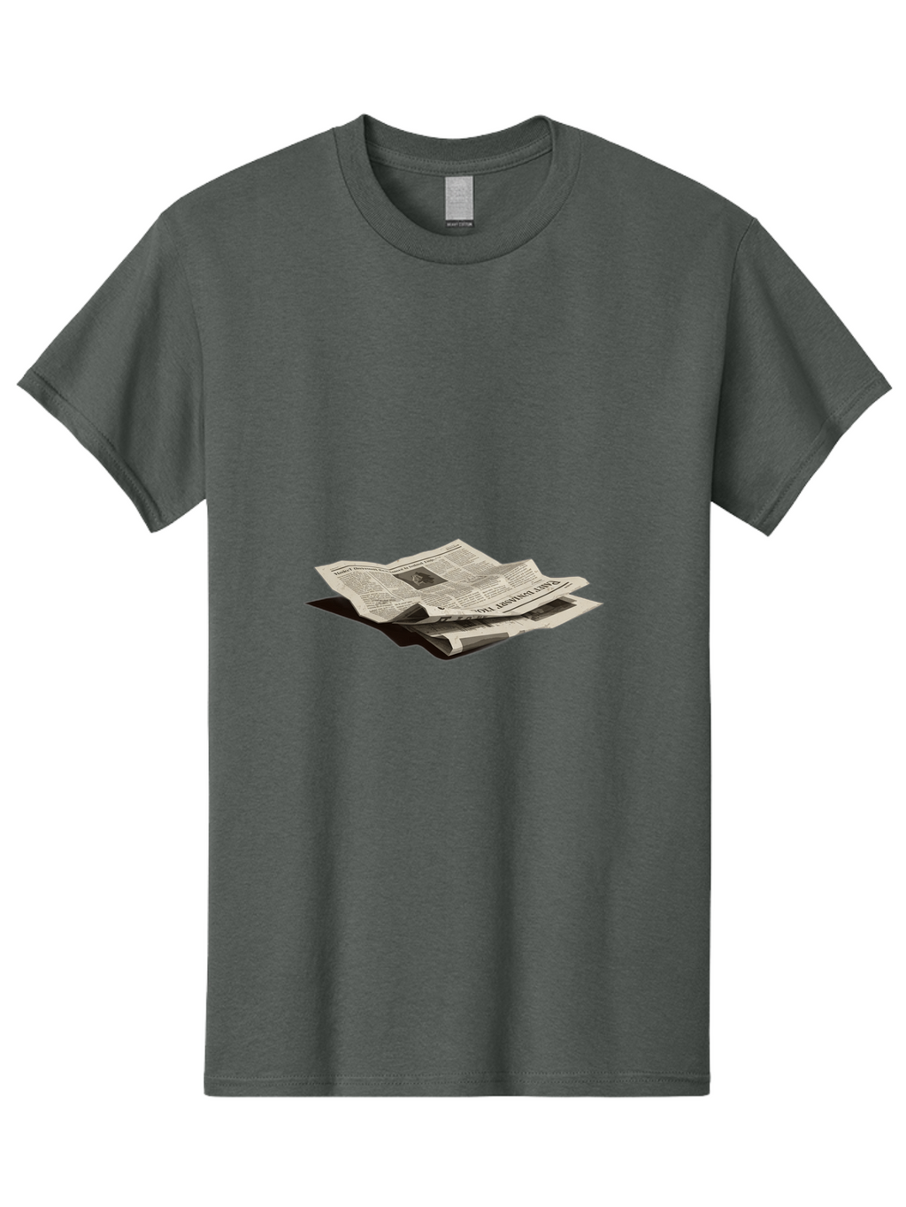 Newspaper Men'S Graphic Tee, 100% Cotton, Comfortable Casual Summer Wear, Machine Washable, Vintage Camera, Old Camera, Antique Camera, Black Camera, Classic Photography, Photography Equipment, Nostalgic Device, Film Camera, Camera Art Bak946