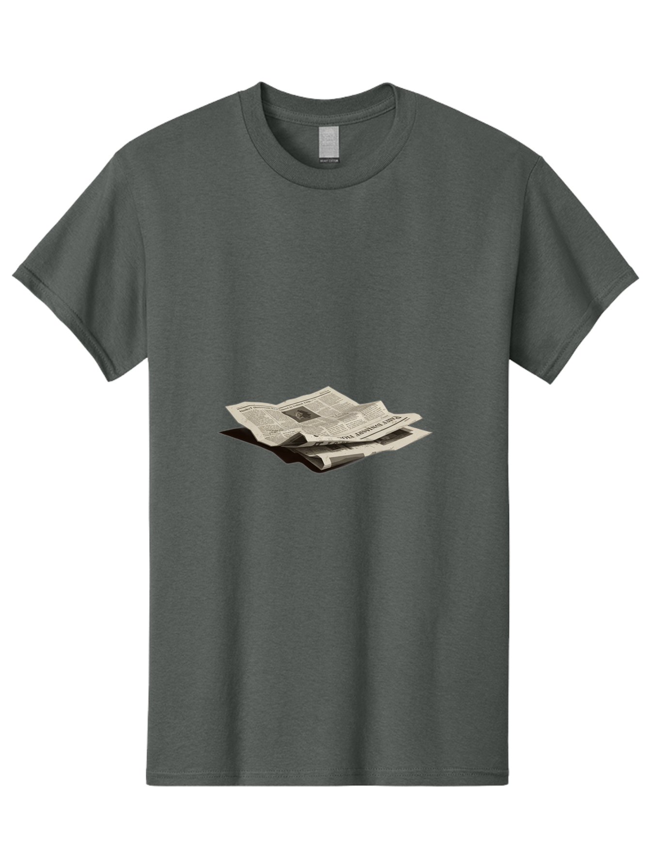 Newspaper Men'S Graphic Tee, 100% Cotton, Comfortable Casual Summer Wear, Machine Washable, Vintage Camera, Old Camera, Antique Camera, Black Camera, Classic Photography, Photography Equipment, Nostalgic Device, Film Camera, Camera Art Bak946