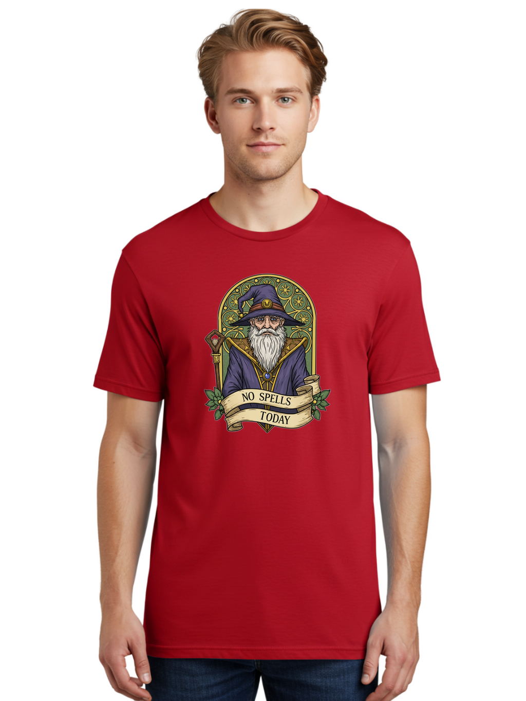 No-Spells-Today-2 Men'S Graphic Tee, 100% Cotton, Comfortable Casual Summer Wear, Machine Washable, Vintage Camera, Old Camera, Antique Camera, Black Camera, Classic Photography, Photography Equipment, Nostalgic Device, Film Camera, Camera Art Bak949