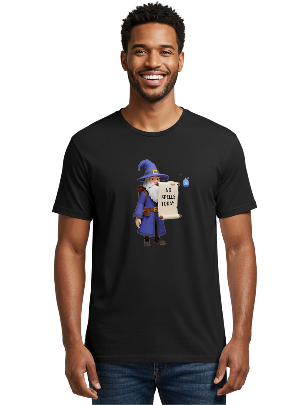 No-Spells-Today-5 Men'S Graphic Tee, 100% Cotton, Comfortable Casual Summer Wear, Machine Washable, Vintage Camera, Old Camera, Antique Camera, Black Camera, Classic Photography, Photography Equipment, Nostalgic Device, Film Camera, Camera Art Bak952