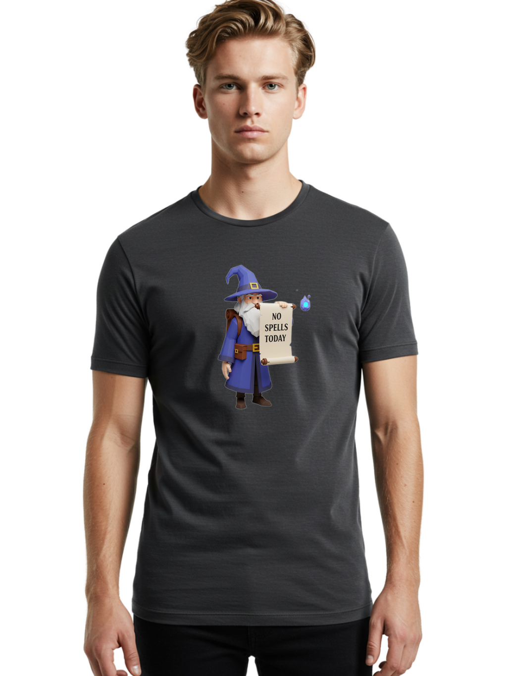 No-Spells-Today-5 Men'S Graphic Tee, 100% Cotton, Comfortable Casual Summer Wear, Machine Washable, Vintage Camera, Old Camera, Antique Camera, Black Camera, Classic Photography, Photography Equipment, Nostalgic Device, Film Camera, Camera Art Bak952