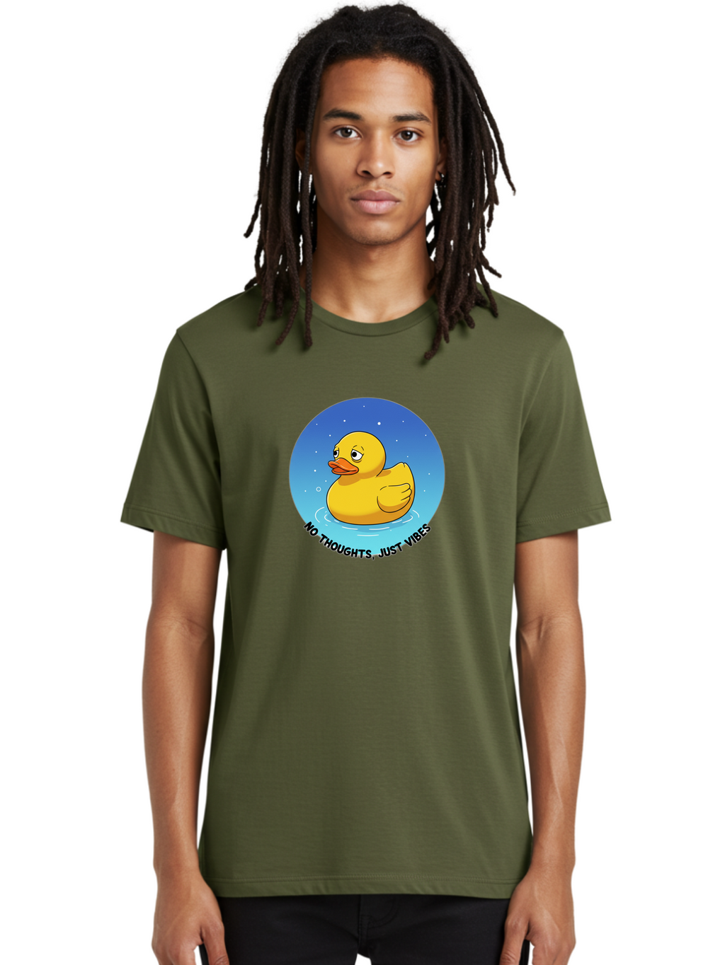 No-Thoughts-Just-Vibes Men'S Graphic Tee, 100% Cotton, Comfortable Casual Summer Wear, Machine Washable, Vintage Camera, Old Camera, Antique Camera, Black Camera, Classic Photography, Photography Equipment, Nostalgic Device, Film Camera, Bak956