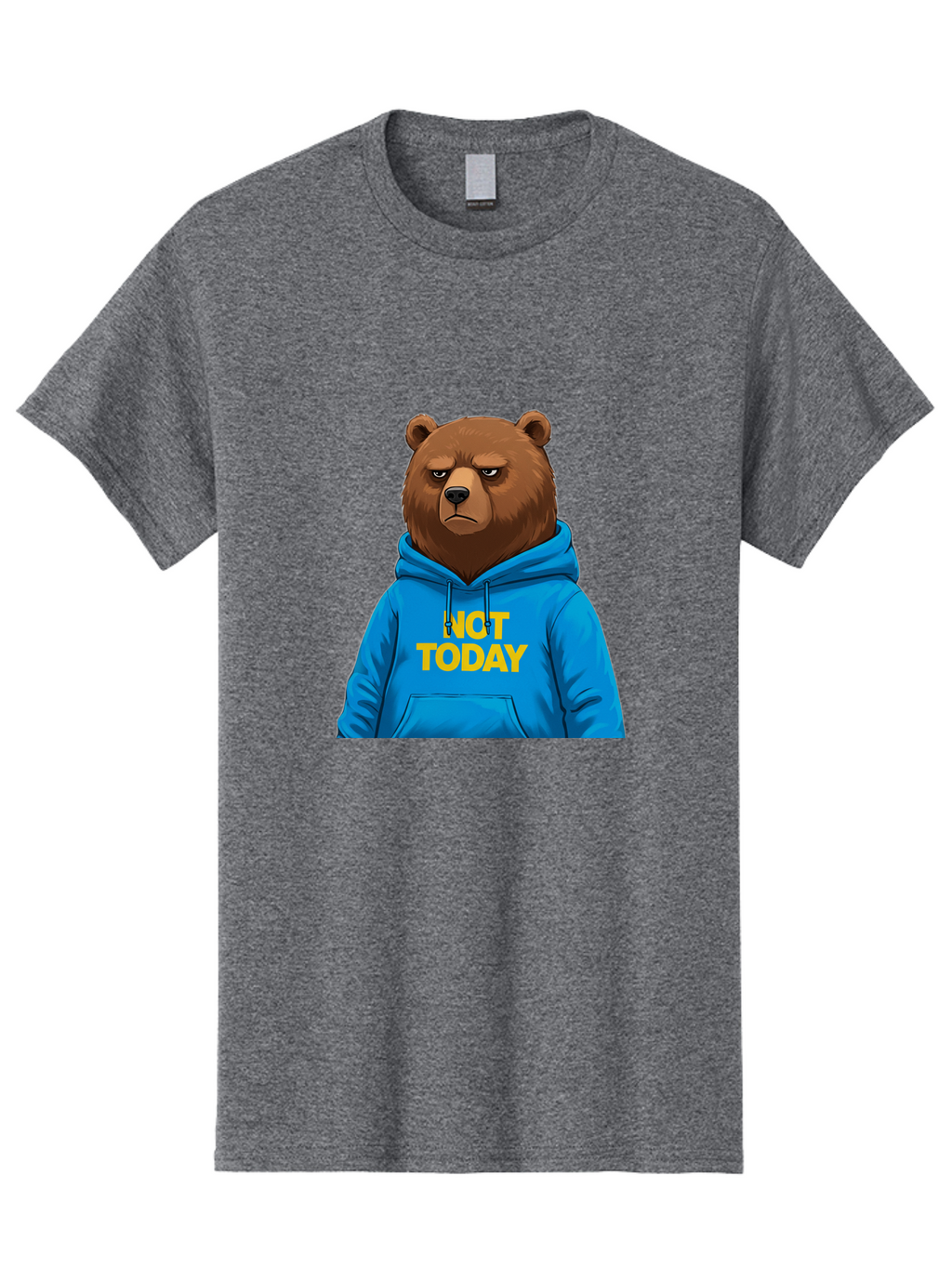 Not-Today-Bear Men'S Graphic Tee, 100% Cotton, Comfortable Casual Summer Wear, Machine Washable, Vintage Camera, Old Camera, Antique Camera, Black Camera, Classic Photography, Photography Equipment, Nostalgic Device, Film Camera, Camera Art Bak971