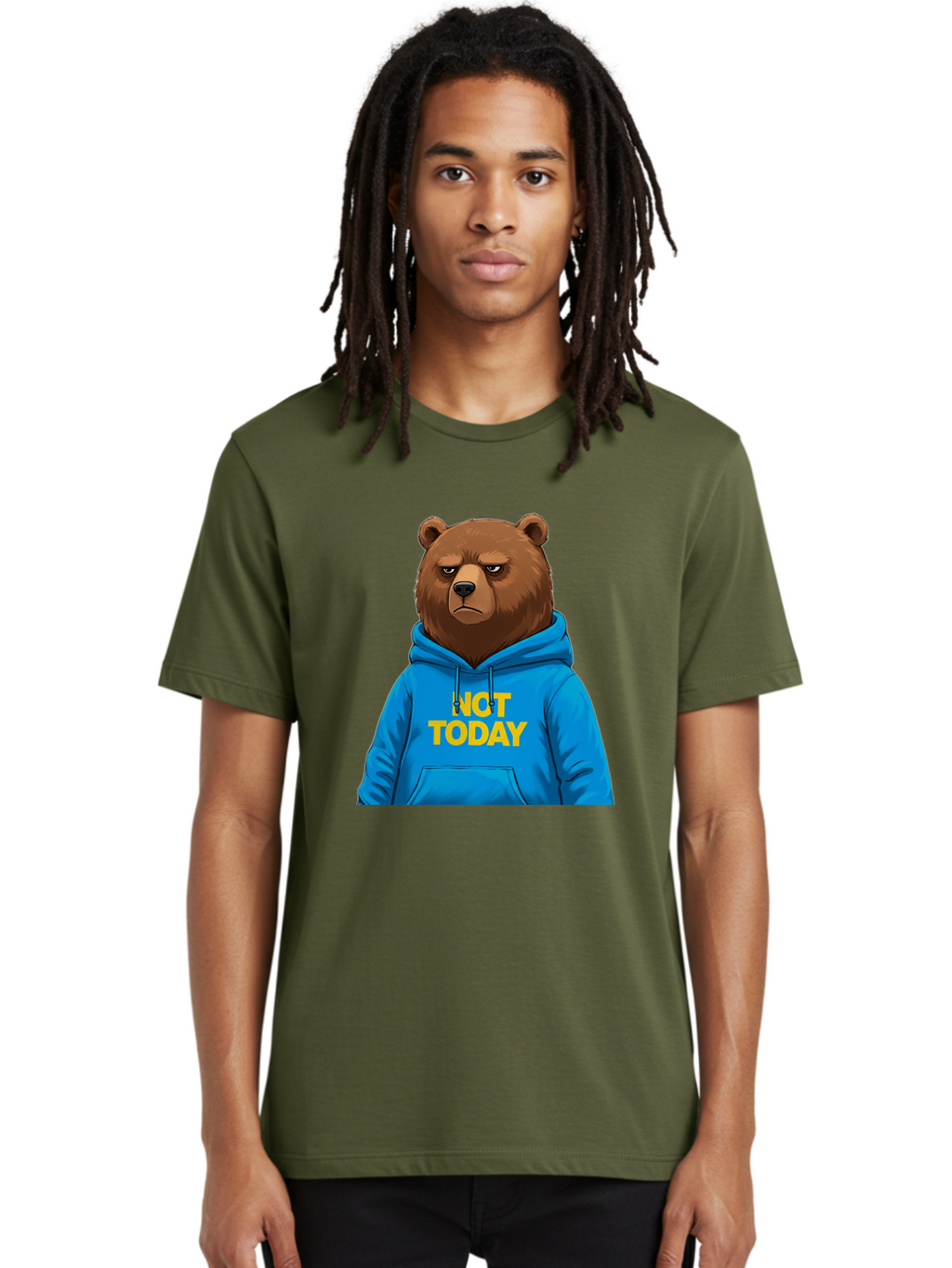 Not-Today-Bear Men'S Graphic Tee, 100% Cotton, Comfortable Casual Summer Wear, Machine Washable, Vintage Camera, Old Camera, Antique Camera, Black Camera, Classic Photography, Photography Equipment, Nostalgic Device, Film Camera, Camera Art Bak971