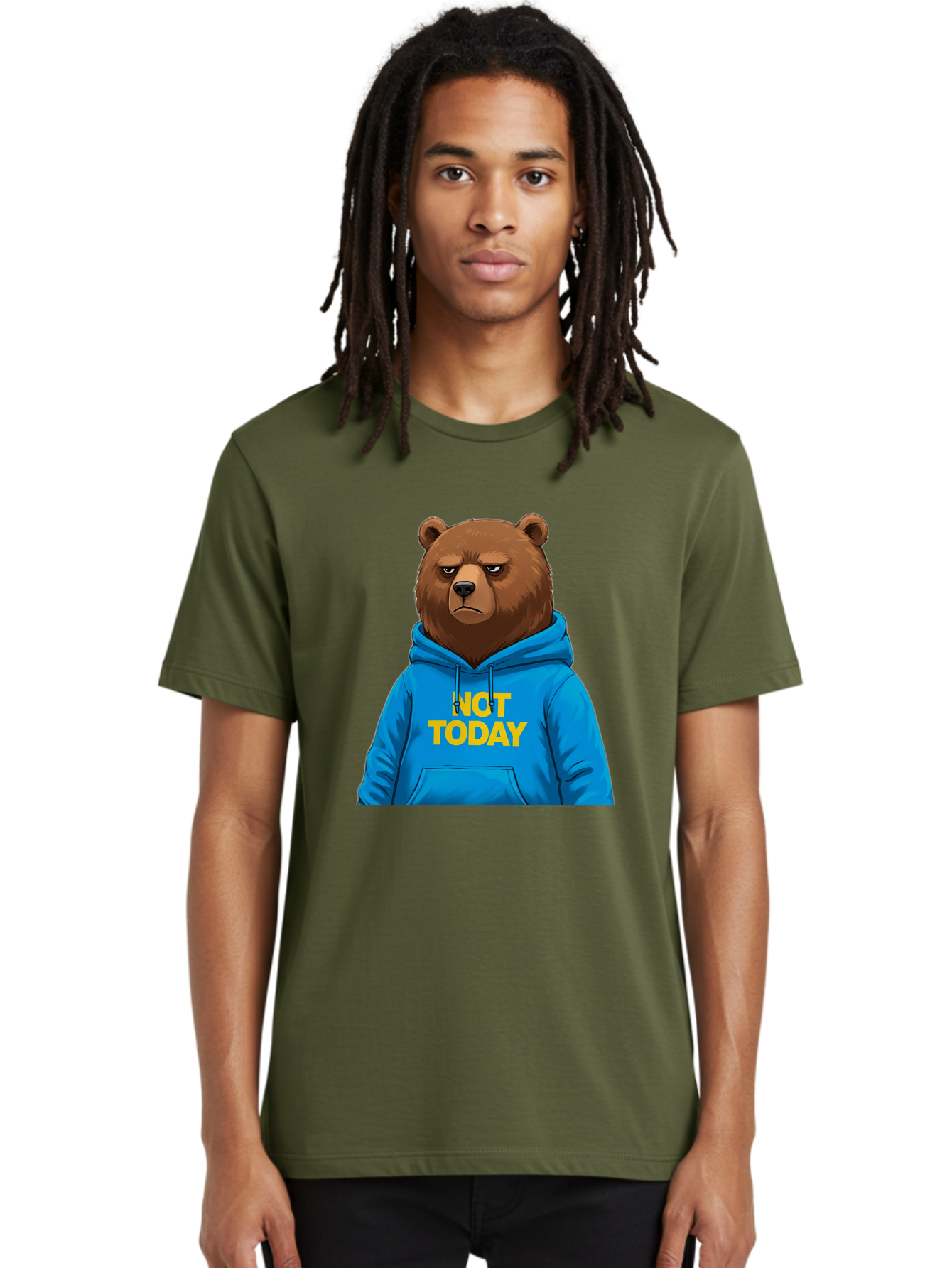 Not-Today-Bear Men'S Graphic Tee, 100% Cotton, Comfortable Casual Summer Wear, Machine Washable, Vintage Camera, Old Camera, Antique Camera, Black Camera, Classic Photography, Photography Equipment, Nostalgic Device, Film Camera, Camera Art Bak971