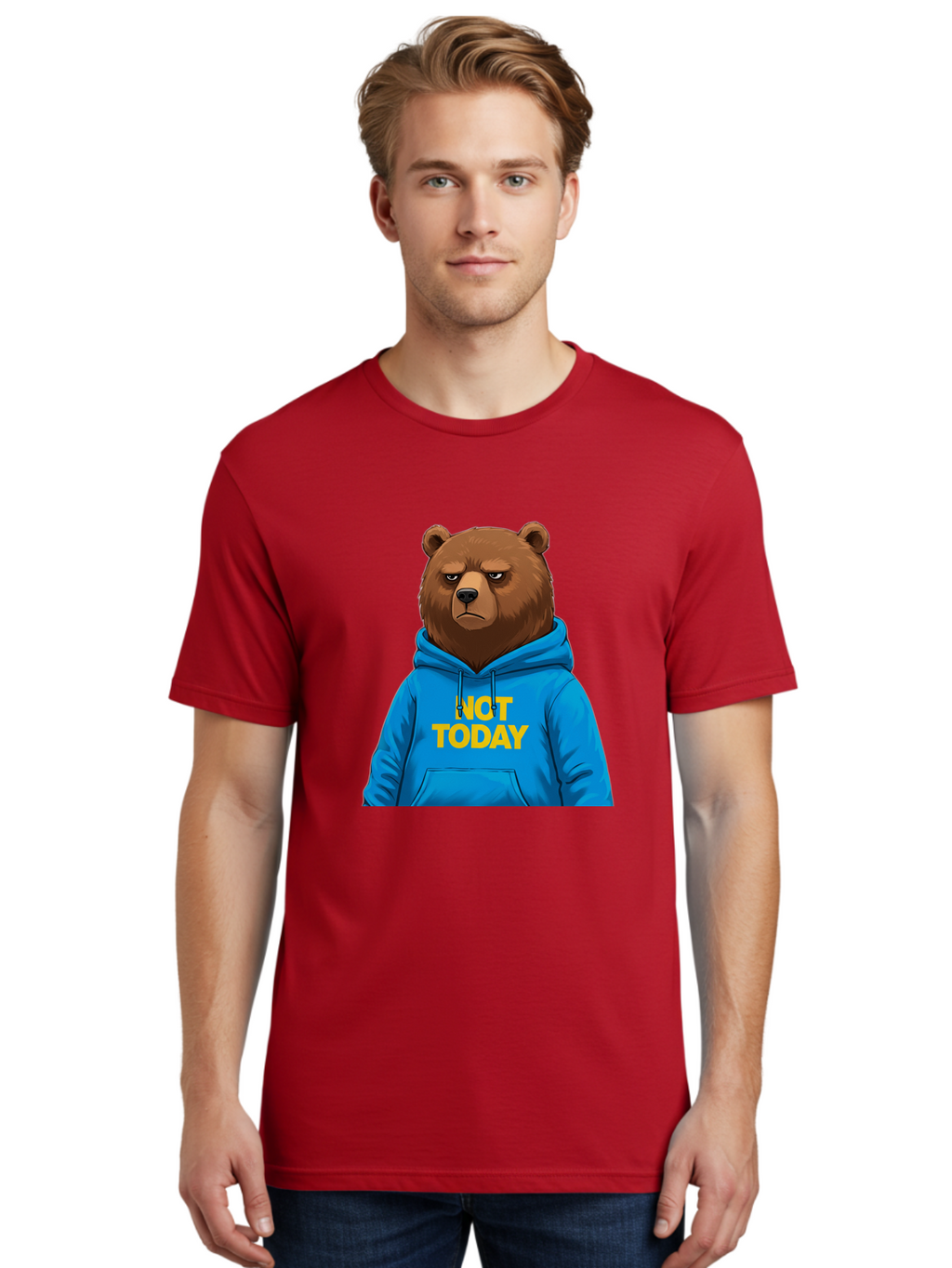 Not-Today-Bear Men'S Graphic Tee, 100% Cotton, Comfortable Casual Summer Wear, Machine Washable, Vintage Camera, Old Camera, Antique Camera, Black Camera, Classic Photography, Photography Equipment, Nostalgic Device, Film Camera, Camera Art Bak971