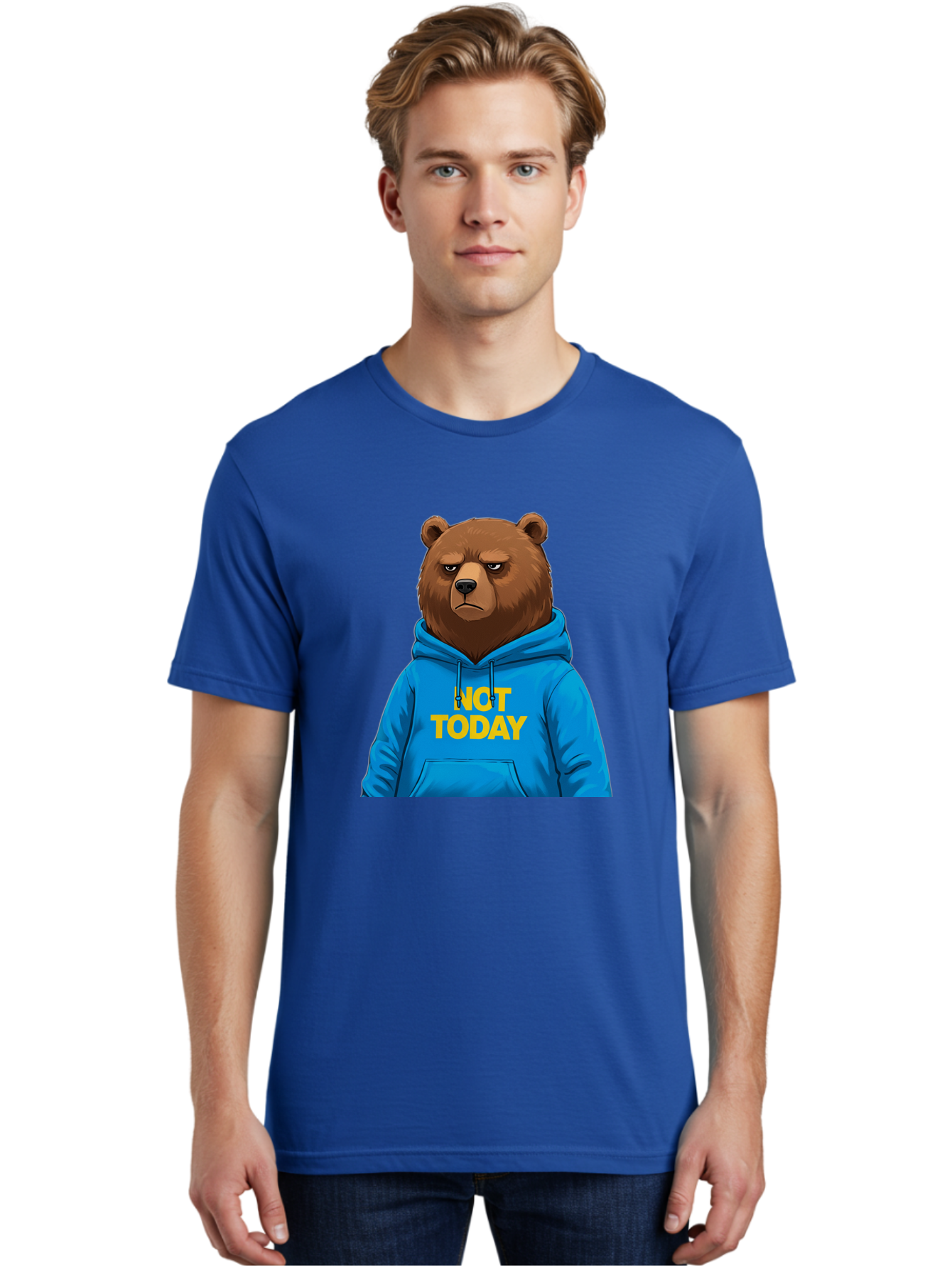 Not-Today-Bear Men'S Graphic Tee, 100% Cotton, Comfortable Casual Summer Wear, Machine Washable, Vintage Camera, Old Camera, Antique Camera, Black Camera, Classic Photography, Photography Equipment, Nostalgic Device, Film Camera, Camera Art Bak971