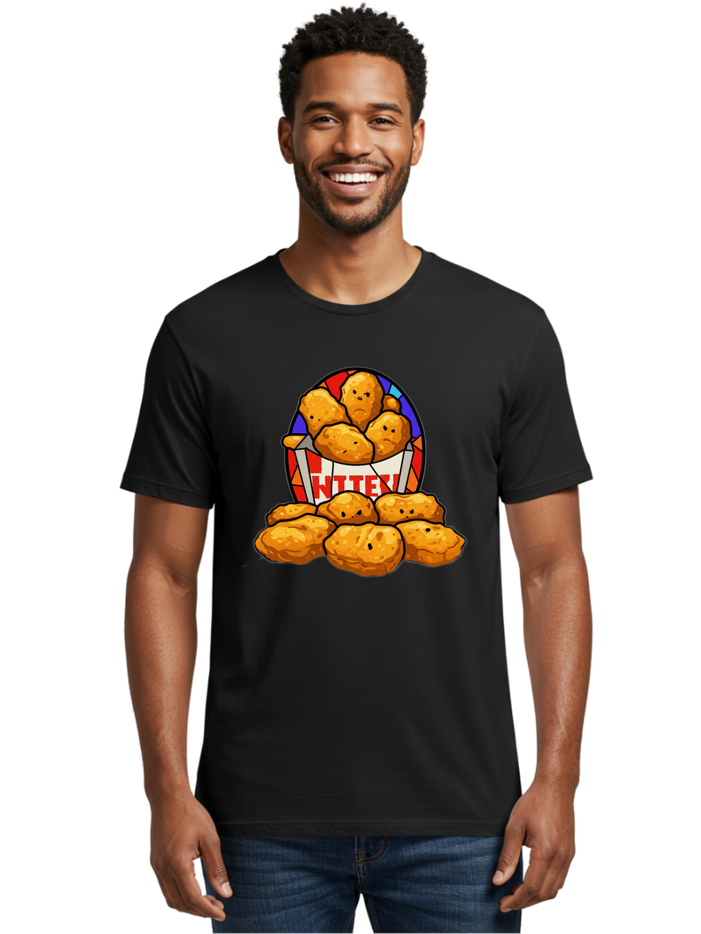 Ntter-Fried-Chicken Men'S Graphic Tee, 100% Cotton, Comfortable Casual Summer Wear, Machine Washable, Vintage Camera, Old Camera, Antique Camera, Black Camera, Classic Photography, Photography Equipment, Nostalgic Device, Film Camera, Bak975