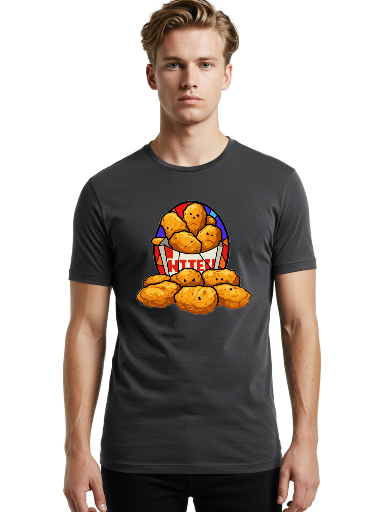Ntter-Fried-Chicken Men'S Graphic Tee, 100% Cotton, Comfortable Casual Summer Wear, Machine Washable, Vintage Camera, Old Camera, Antique Camera, Black Camera, Classic Photography, Photography Equipment, Nostalgic Device, Film Camera, Bak975