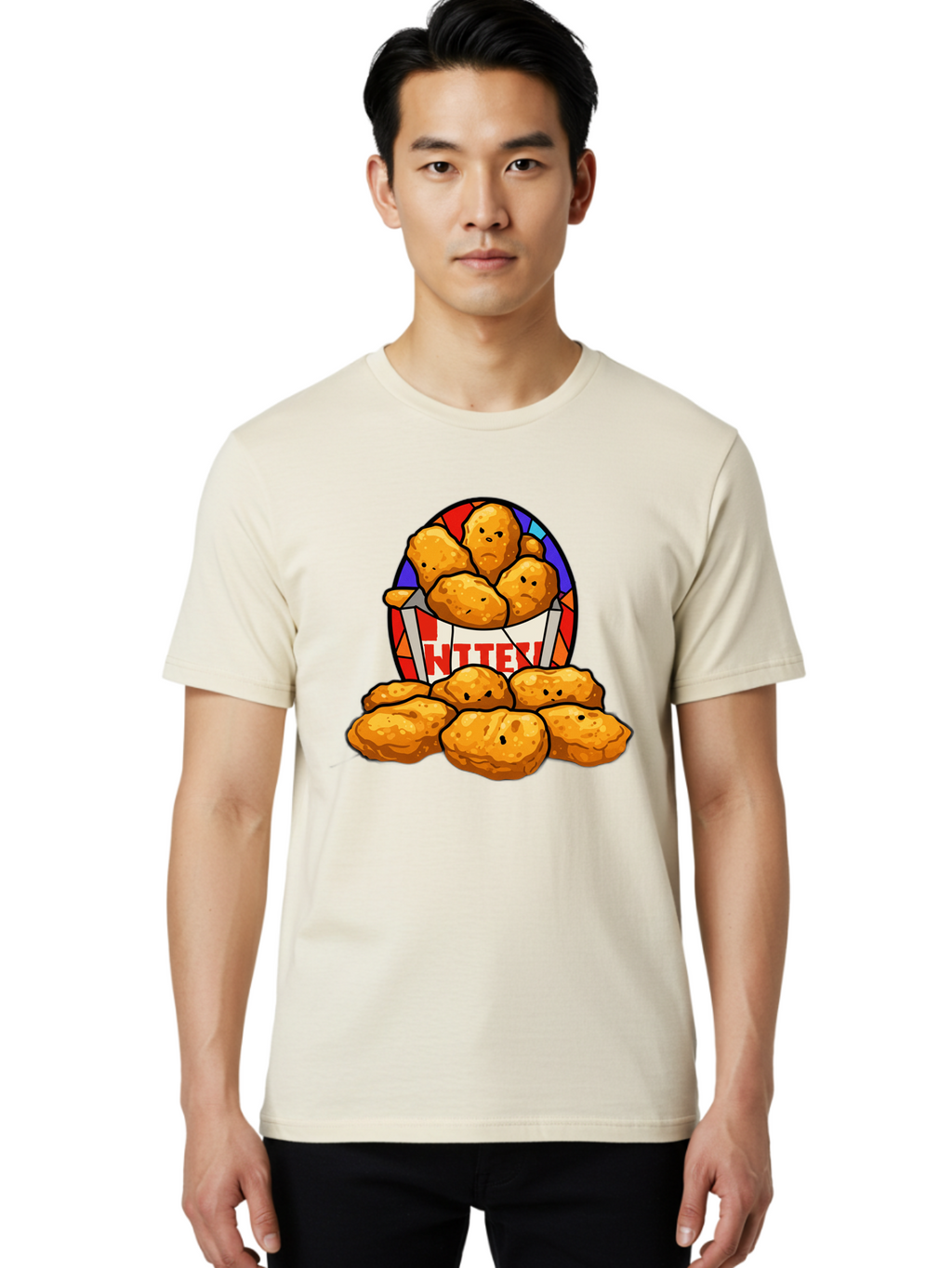 Ntter-Fried-Chicken Men'S Graphic Tee, 100% Cotton, Comfortable Casual Summer Wear, Machine Washable, Vintage Camera, Old Camera, Antique Camera, Black Camera, Classic Photography, Photography Equipment, Nostalgic Device, Film Camera, Bak975