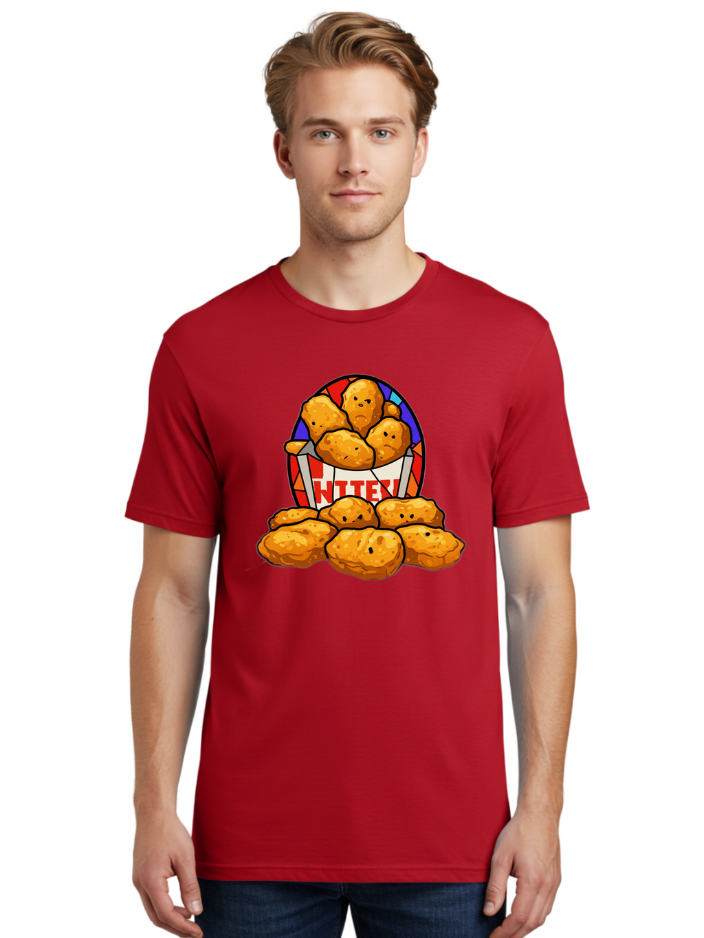 Ntter-Fried-Chicken Men'S Graphic Tee, 100% Cotton, Comfortable Casual Summer Wear, Machine Washable, Vintage Camera, Old Camera, Antique Camera, Black Camera, Classic Photography, Photography Equipment, Nostalgic Device, Film Camera, Bak975