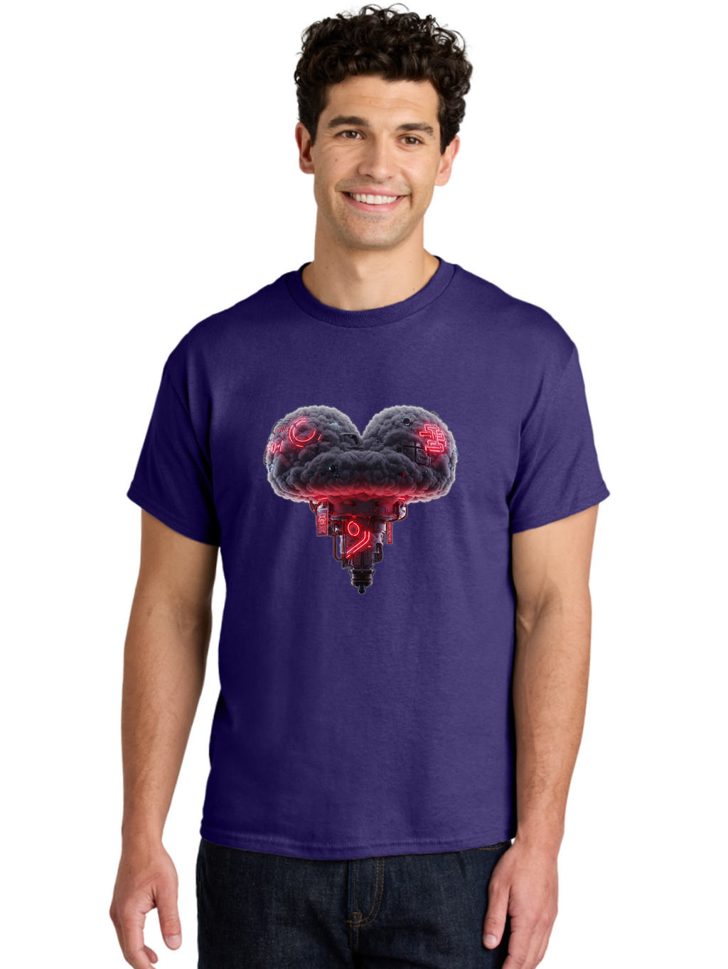 Nuclear-Mushroom-Cloud Men'S Graphic Tee, 100% Cotton, Comfortable Casual Summer Wear, Machine Washable, Vintage Camera, Old Camera, Antique Camera, Black Camera, Classic Photography, Photography Equipment, Nostalgic Device, Film Camera, Bak982